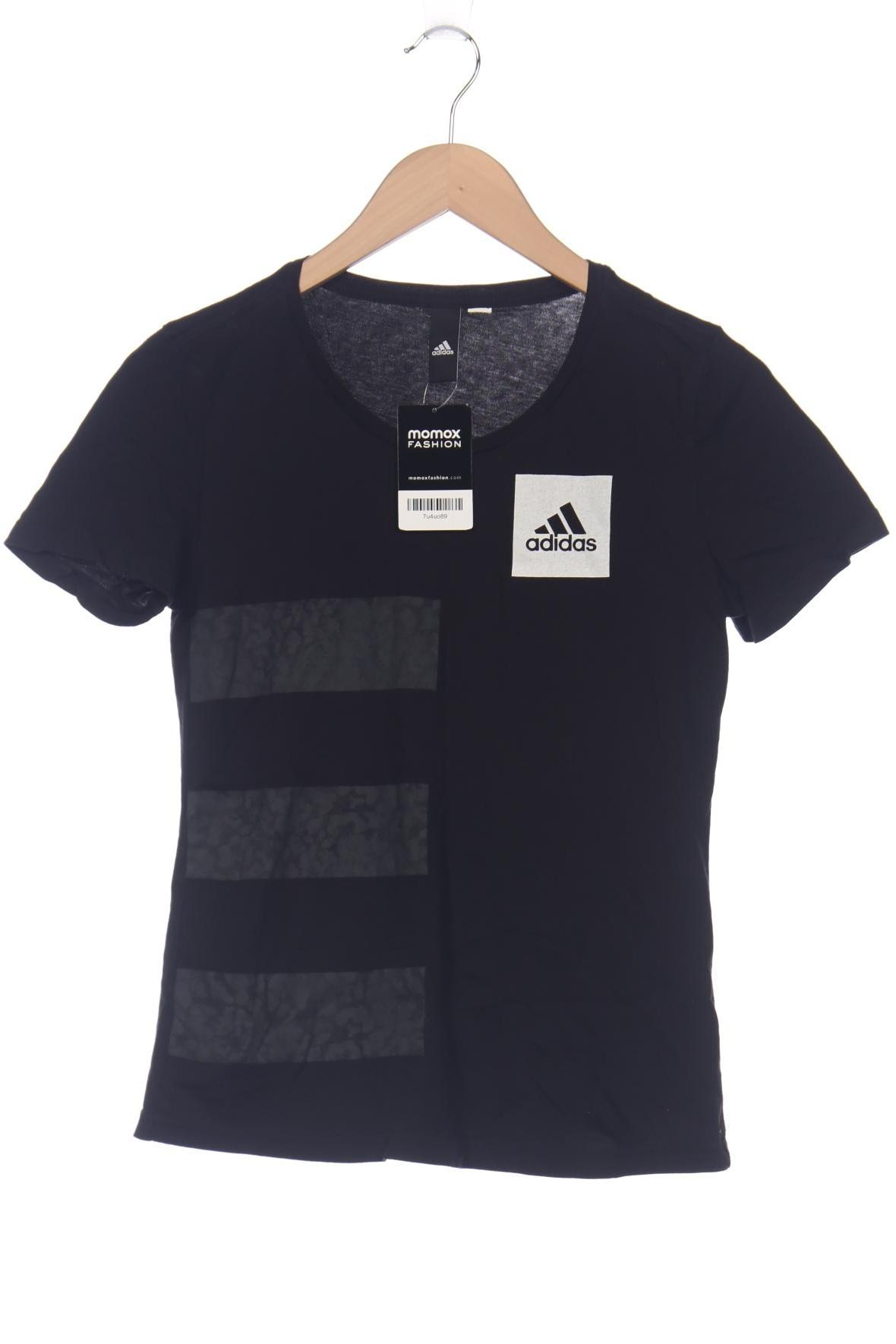 

adidas Damen T-Shirt, schwarz, Gr. 36