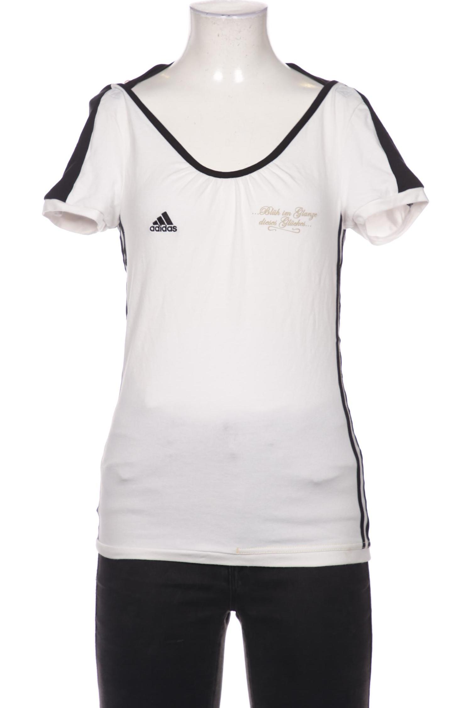 

adidas Damen T-Shirt, weiß, Gr. 36