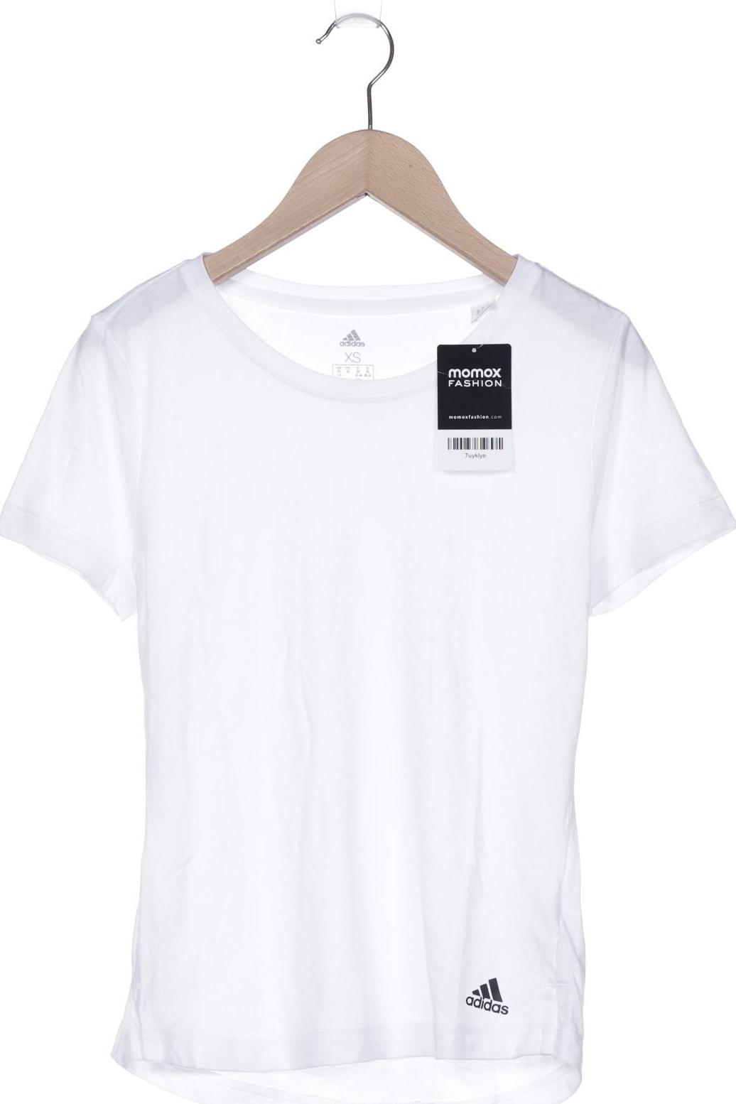 

adidas Damen T-Shirt, weiß, Gr. 34