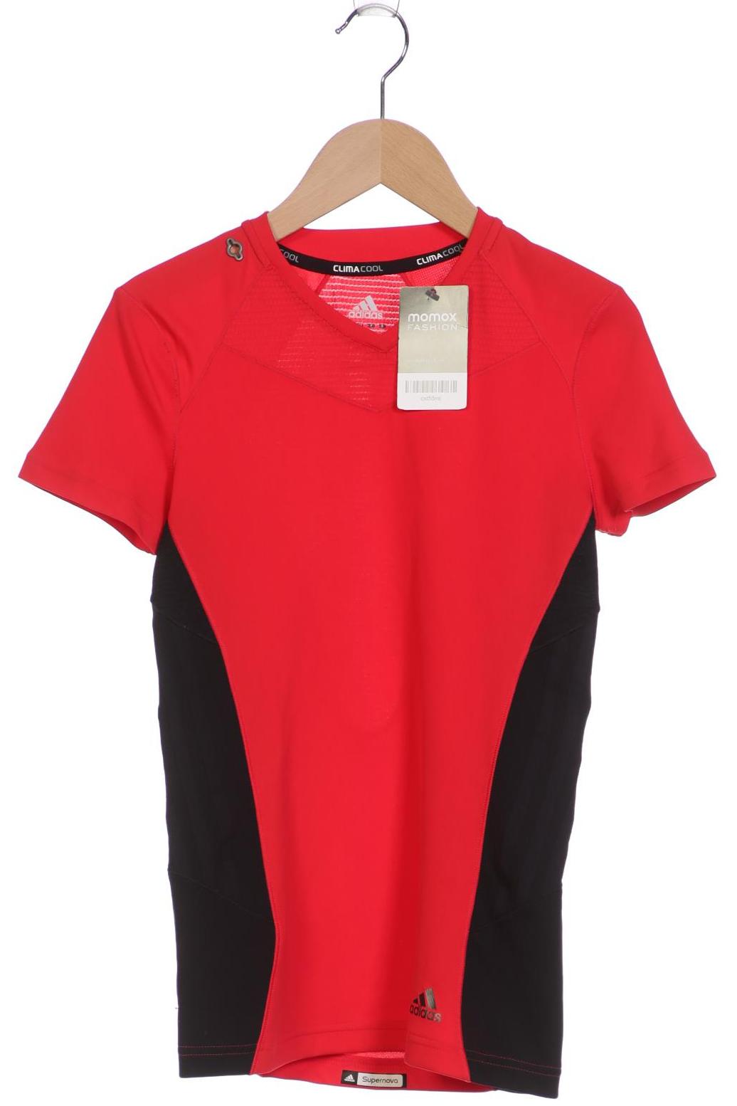

adidas Damen T-Shirt, rot, Gr. 34