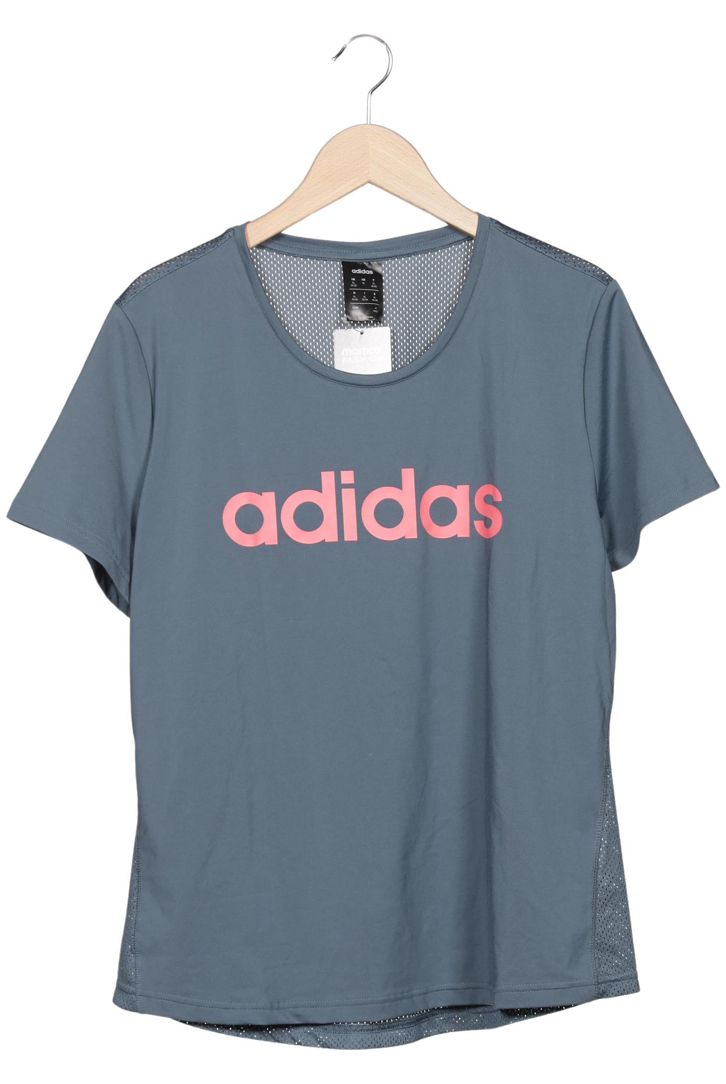 

adidas Damen T-Shirt, blau, Gr. 44