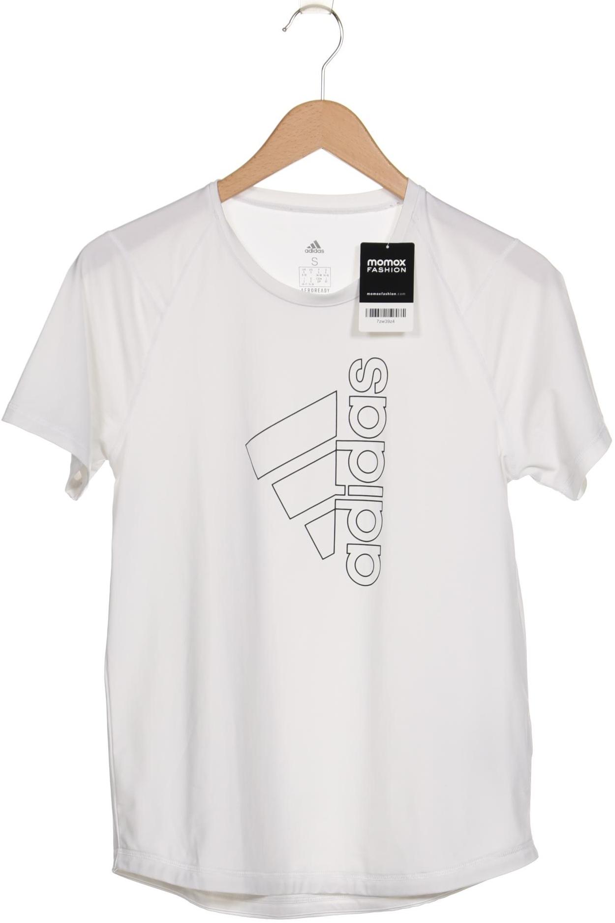 

adidas Damen T-Shirt, weiß, Gr. 36