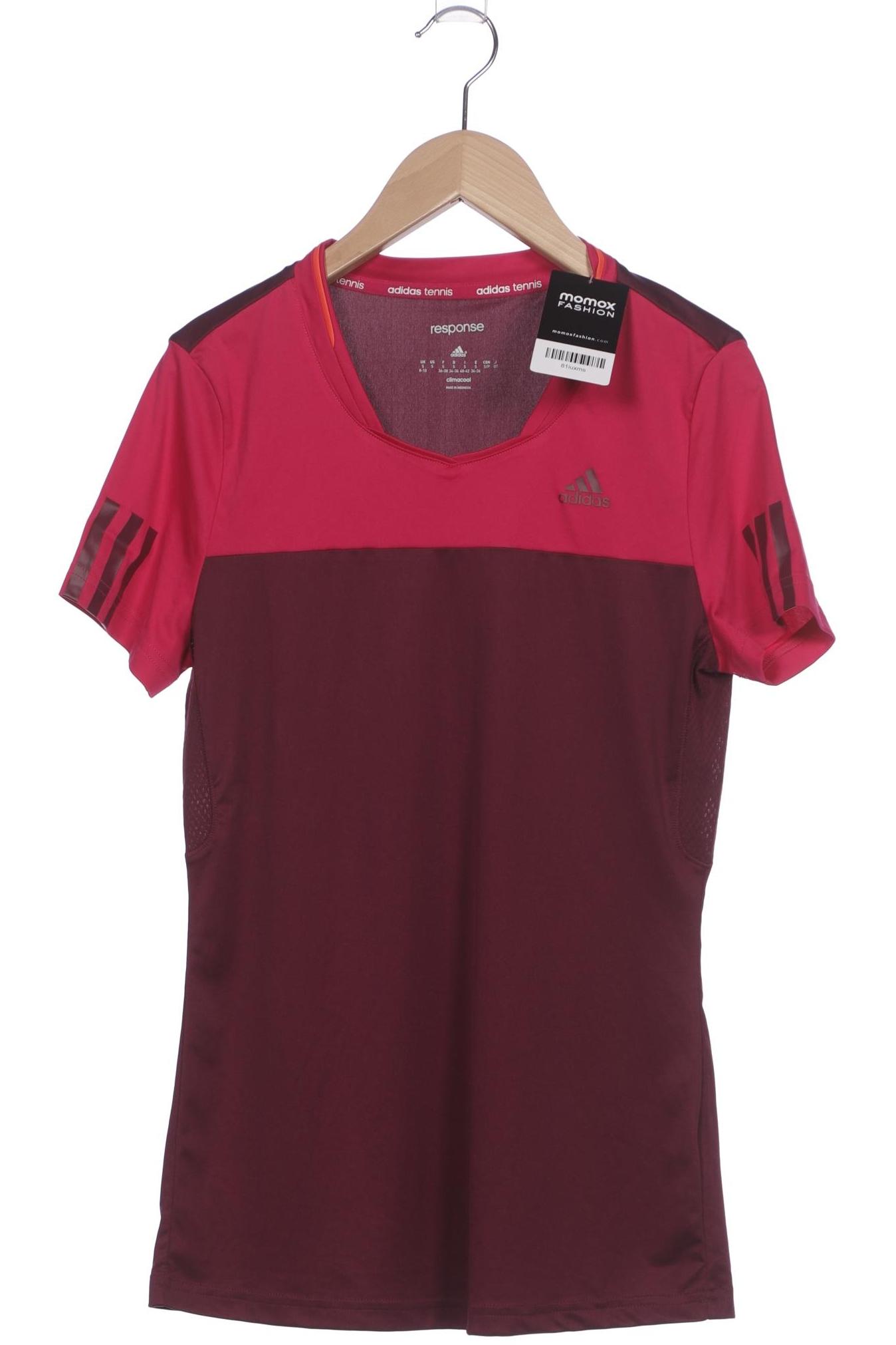 

adidas Damen T-Shirt, bordeaux, Gr. 36