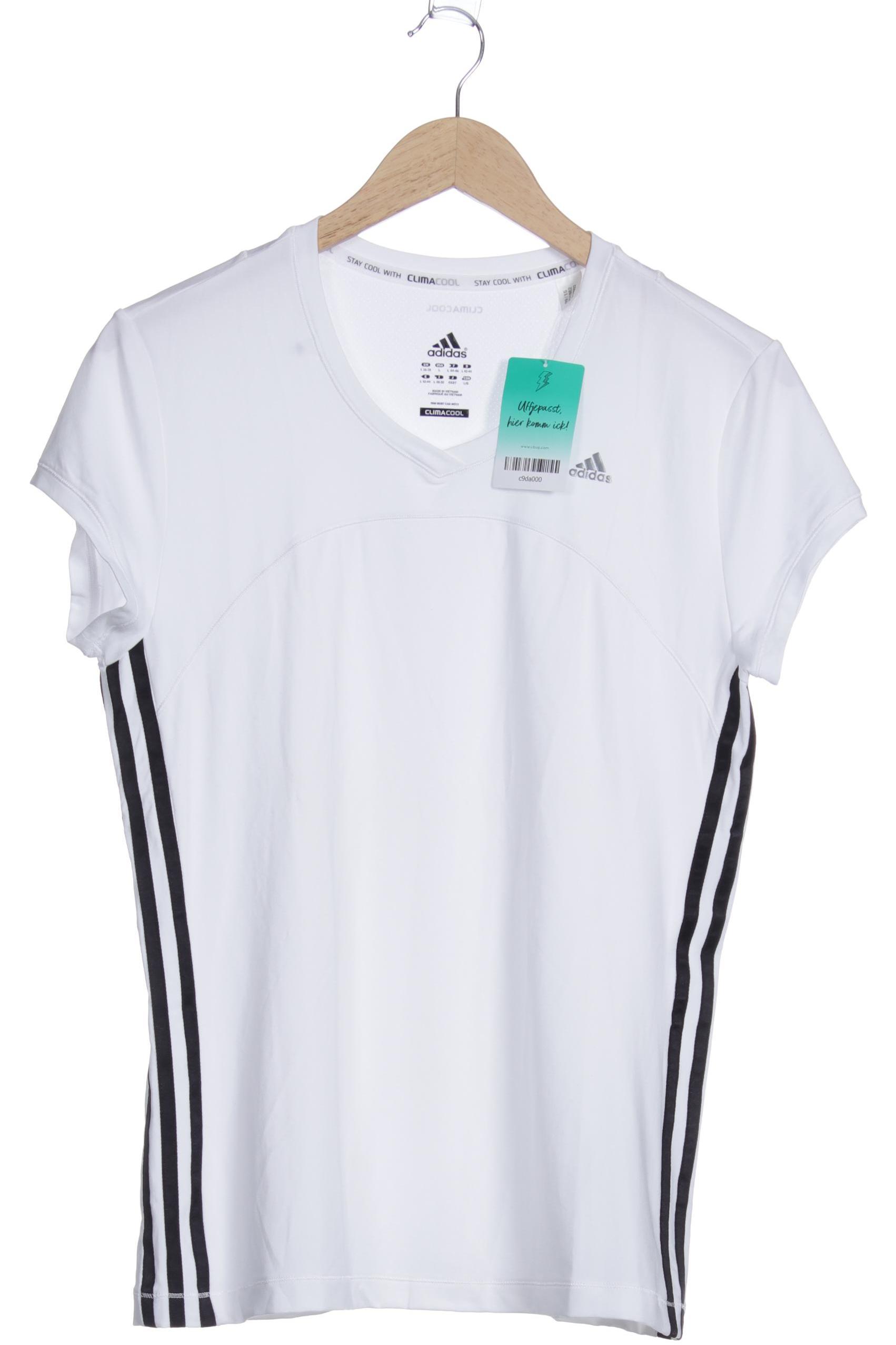 

adidas Damen T-Shirt, weiß, Gr. 42