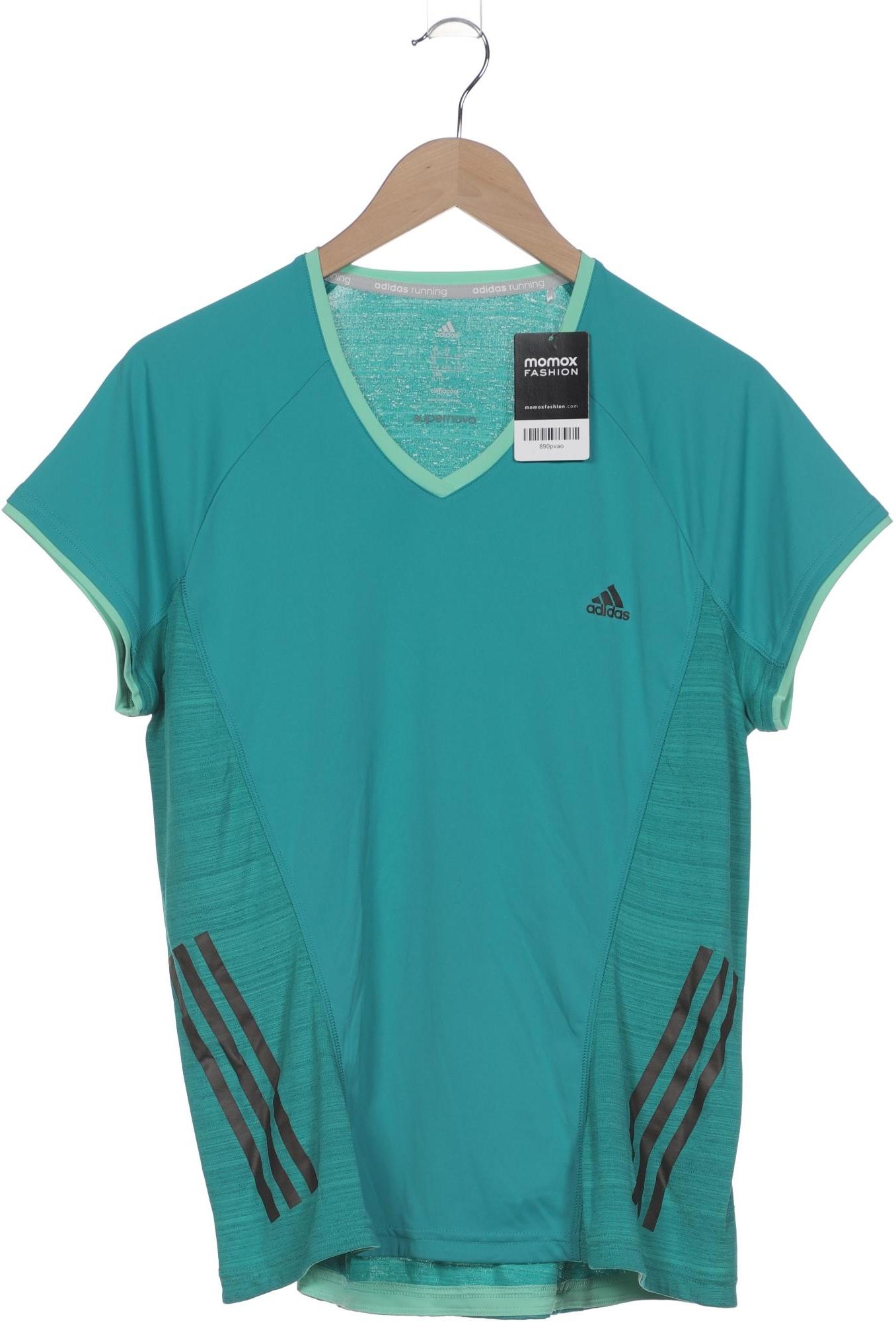 

adidas Damen T-Shirt, türkis, Gr. 44