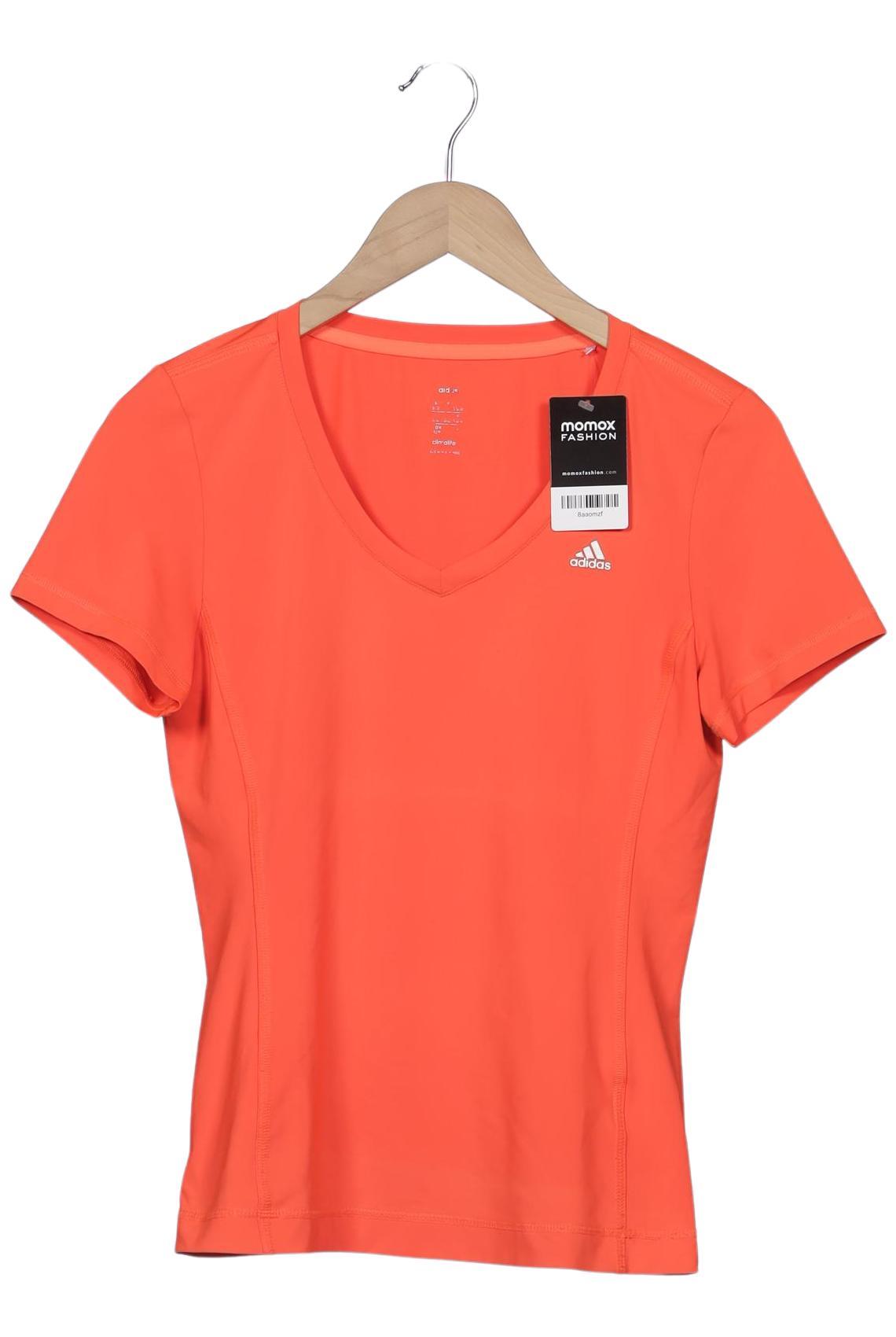 

adidas Damen T-Shirt, orange, Gr. 36