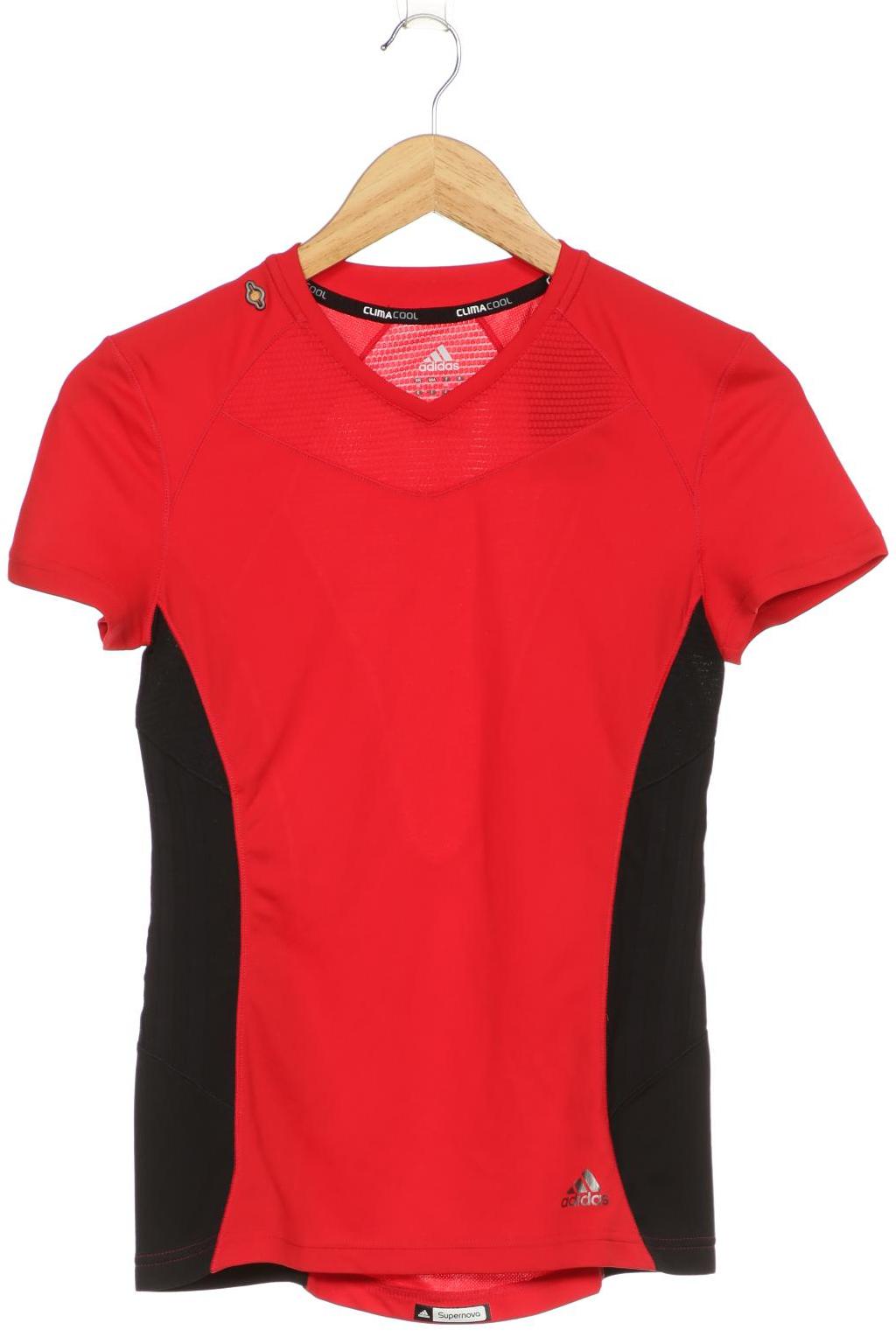 

adidas Damen T-Shirt, rot, Gr. 36