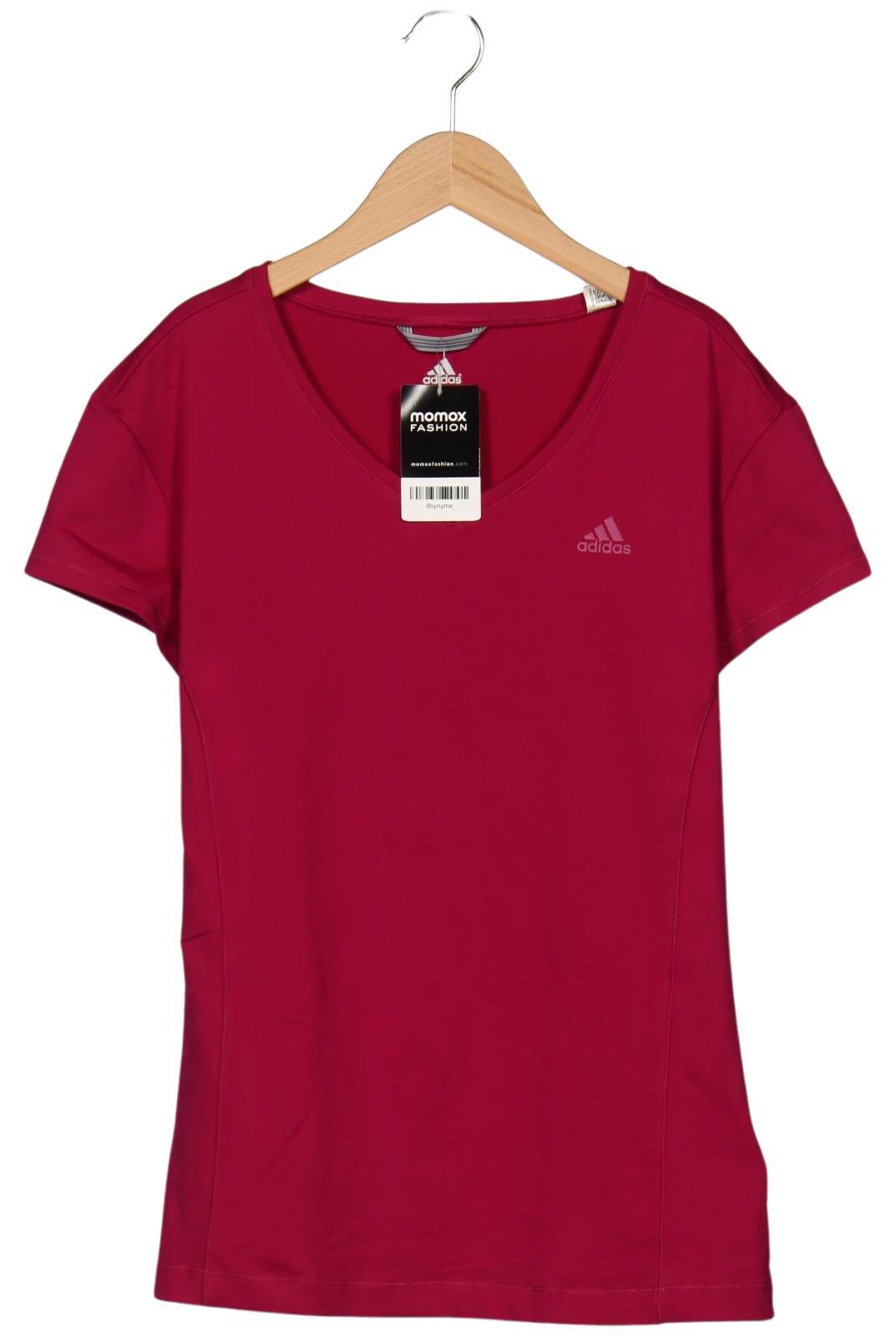 

adidas Damen T-Shirt, bordeaux, Gr. 44