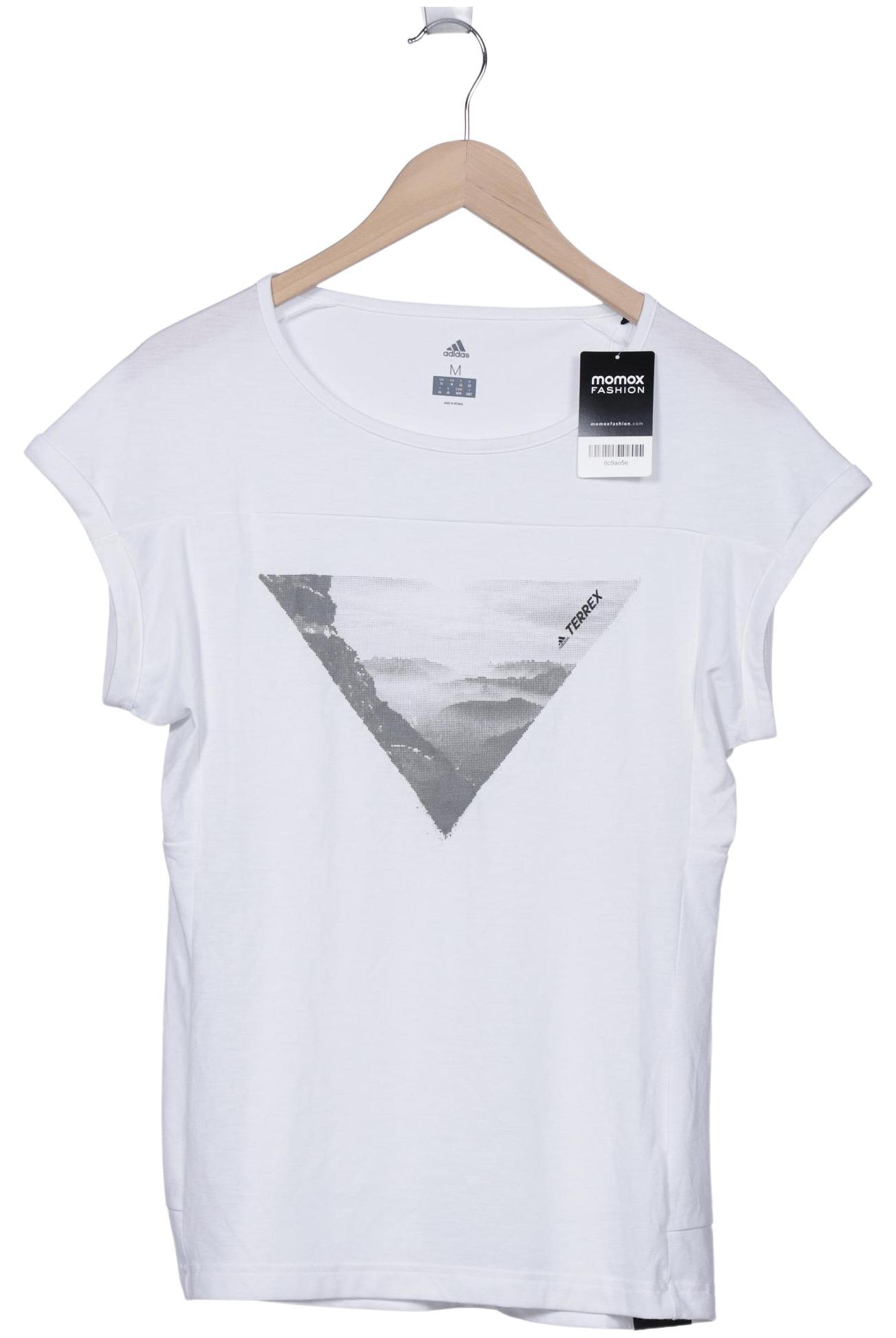 

adidas Damen T-Shirt, weiß, Gr. 40