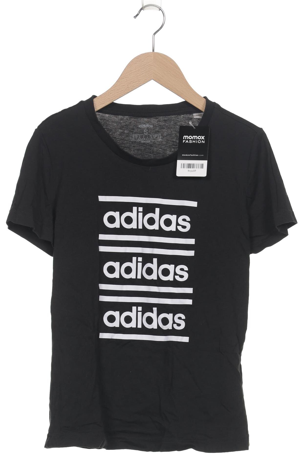 

adidas Damen T-Shirt, schwarz, Gr. 36
