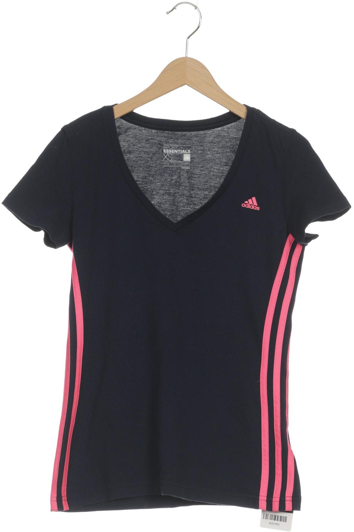 

adidas Damen T-Shirt, blau, Gr.