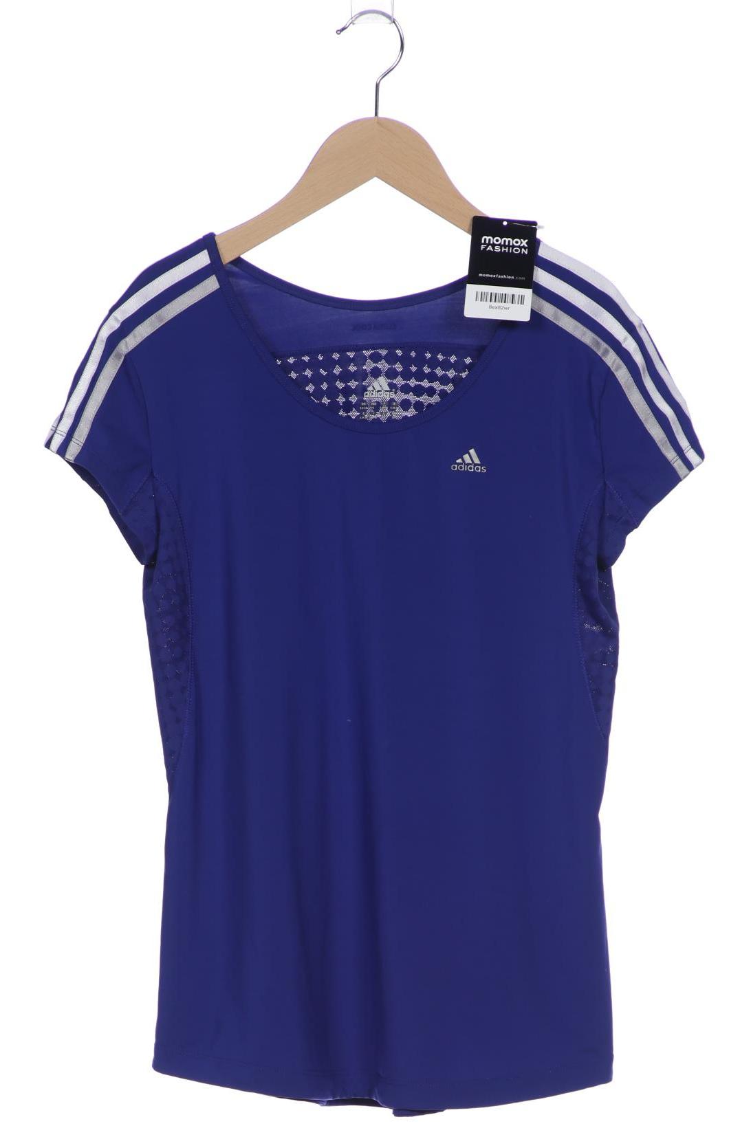 

adidas Damen T-Shirt, blau, Gr. 36