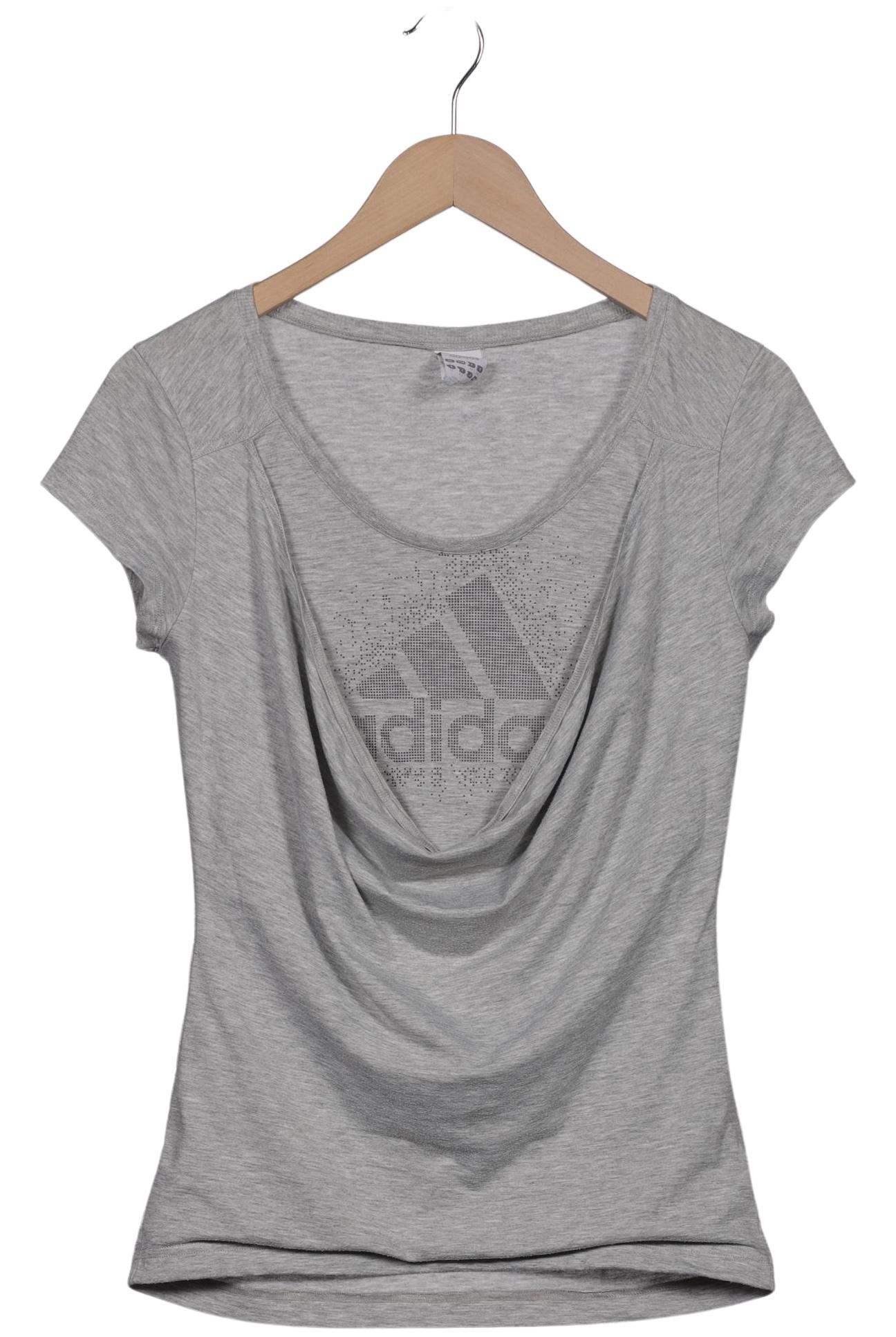 

adidas Damen T-Shirt, grau, Gr. 38