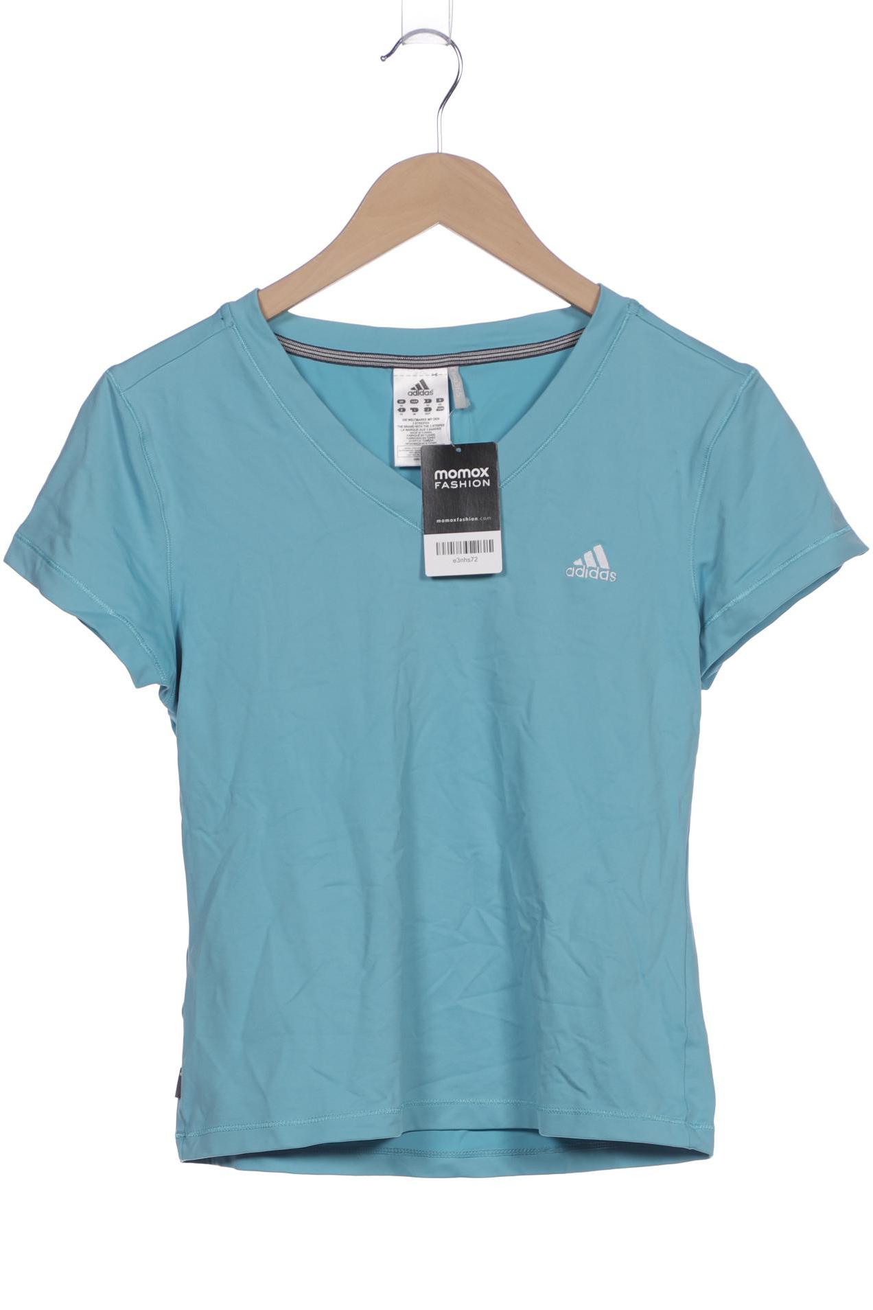 

adidas Damen T-Shirt, blau, Gr. 42