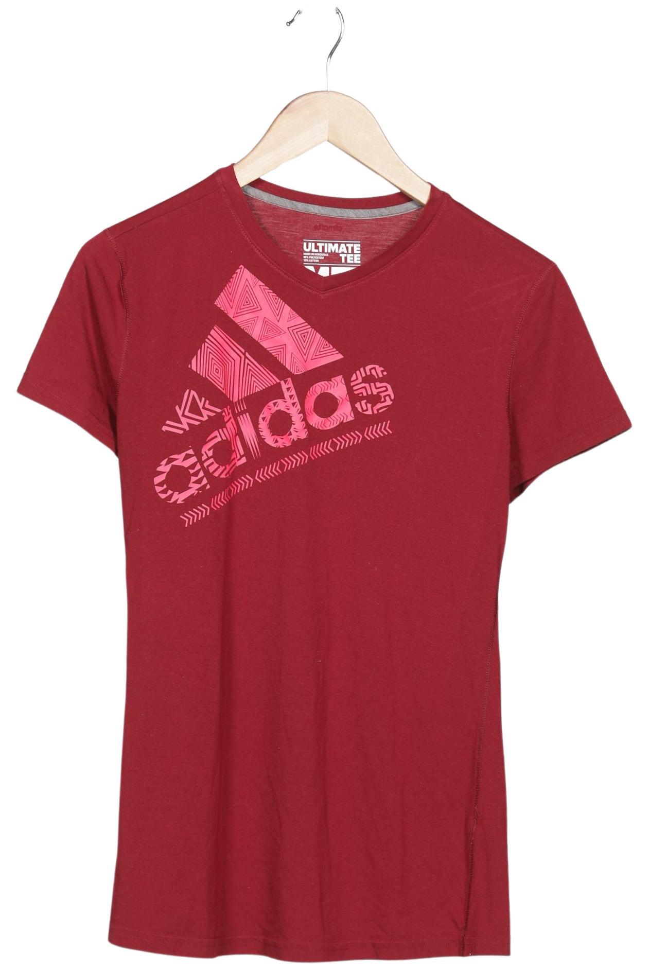 

adidas Damen T-Shirt, rot, Gr. 38