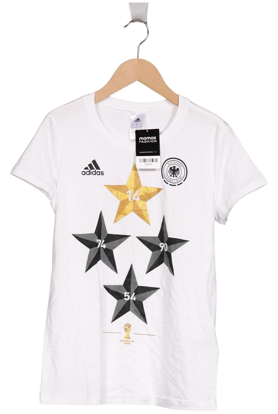 

adidas Damen T-Shirt, weiß, Gr. 36