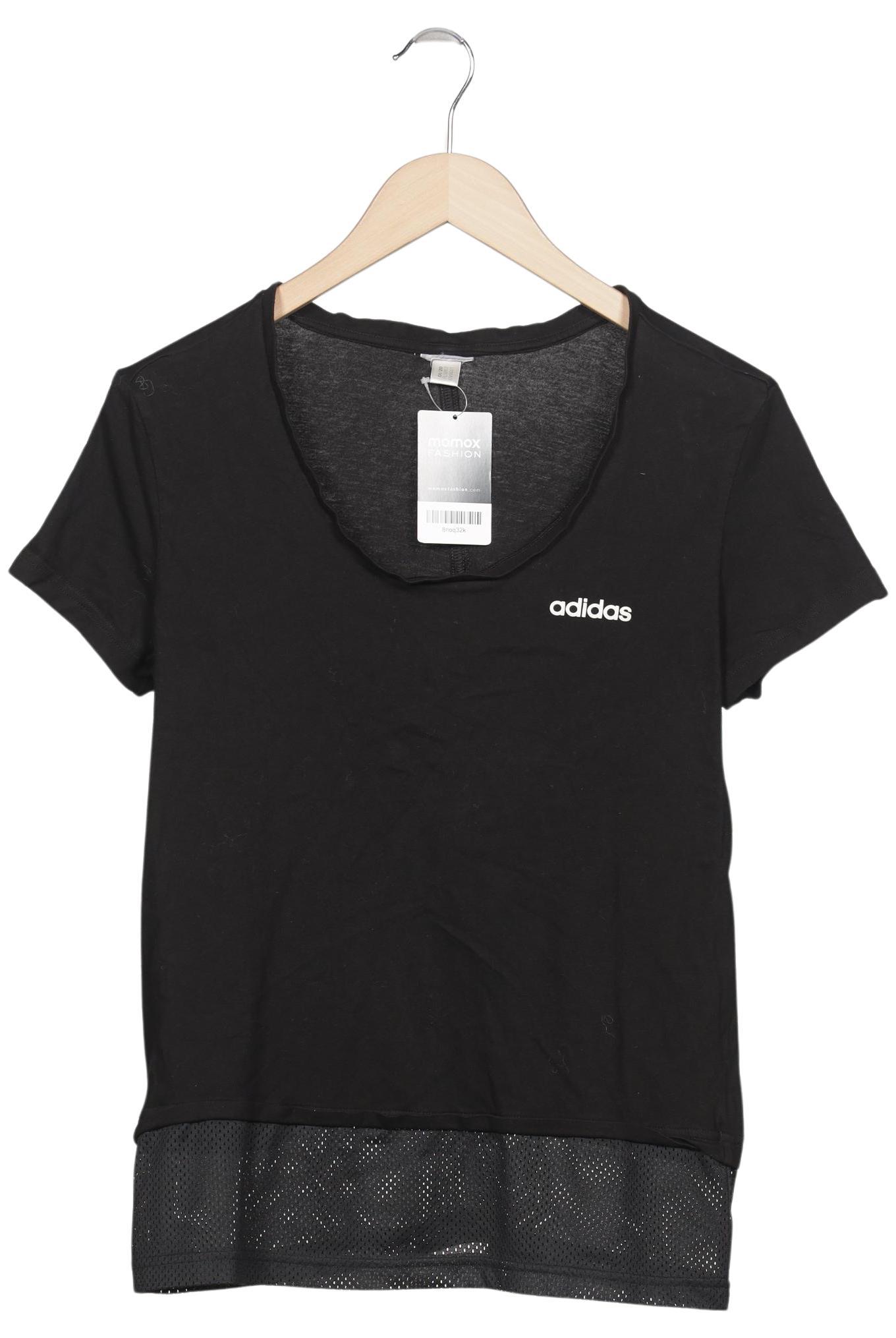 

adidas Damen T-Shirt, schwarz, Gr. 38