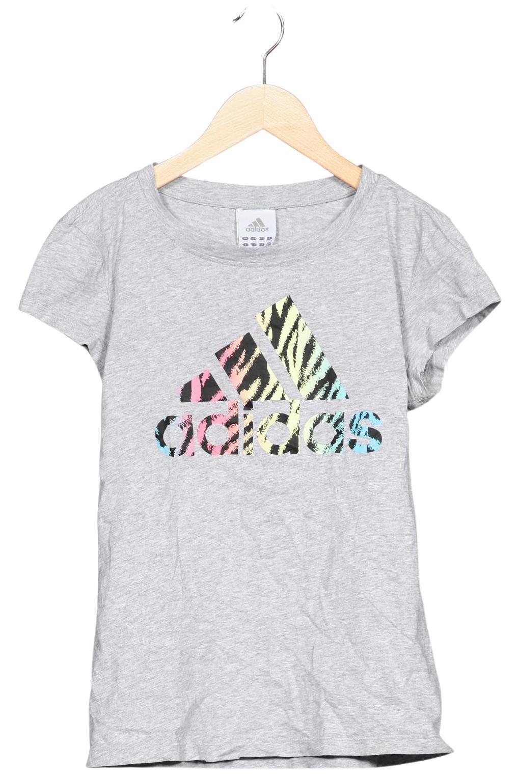 

adidas Damen T-Shirt, grau, Gr. 36