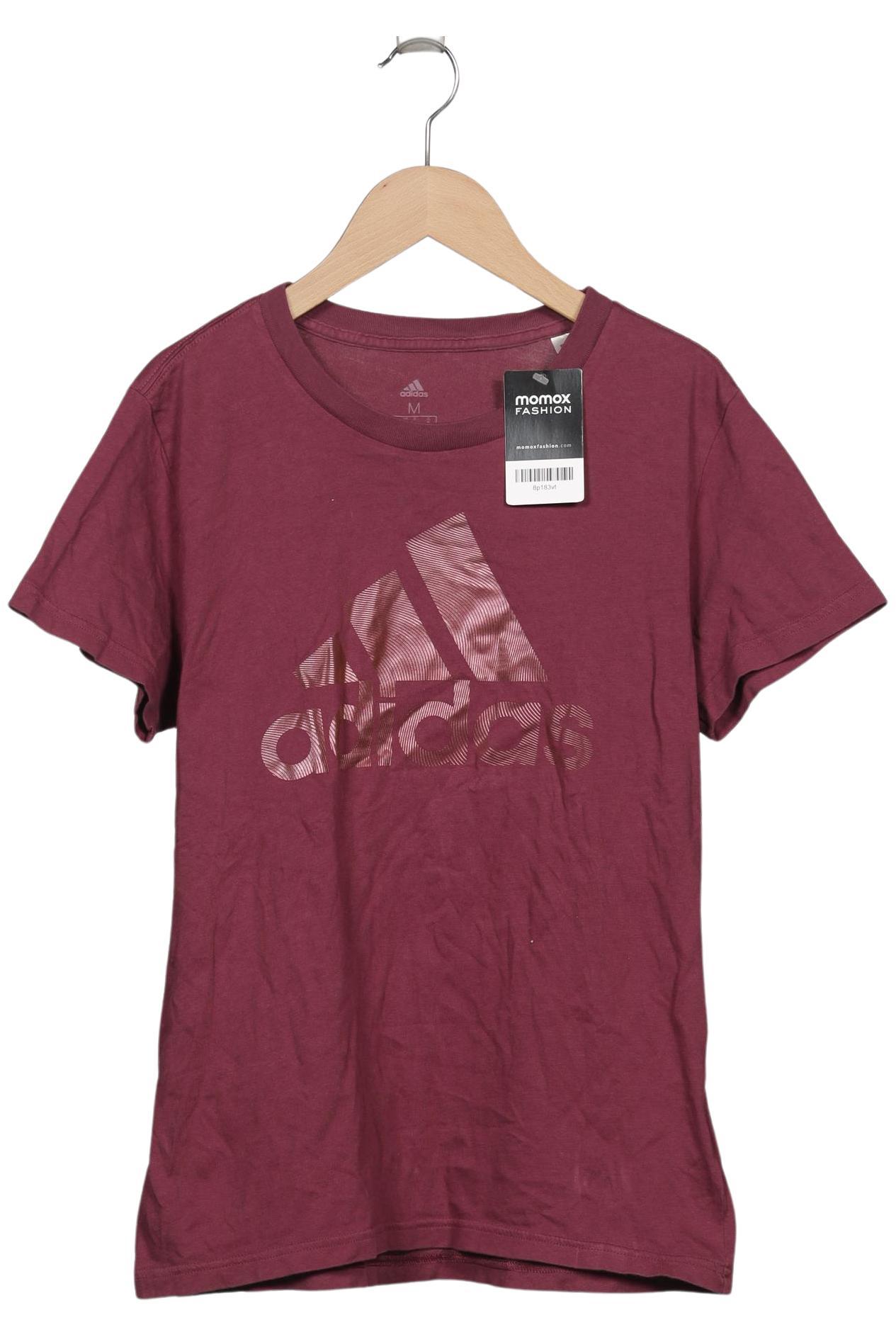

adidas Damen T-Shirt, bordeaux, Gr. 38