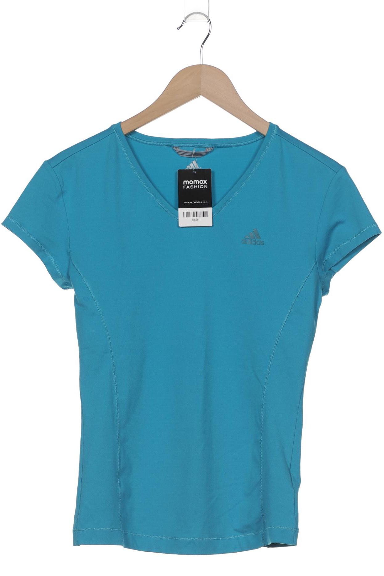 

adidas Damen T-Shirt, blau, Gr. 40