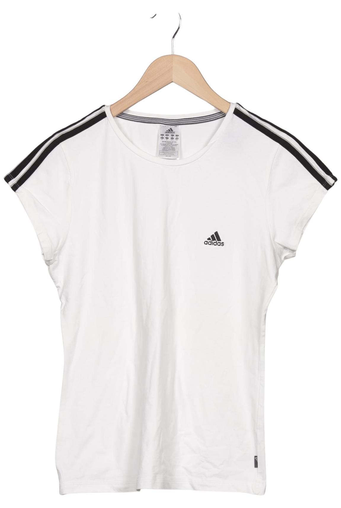 

adidas Damen T-Shirt, weiß, Gr. 44