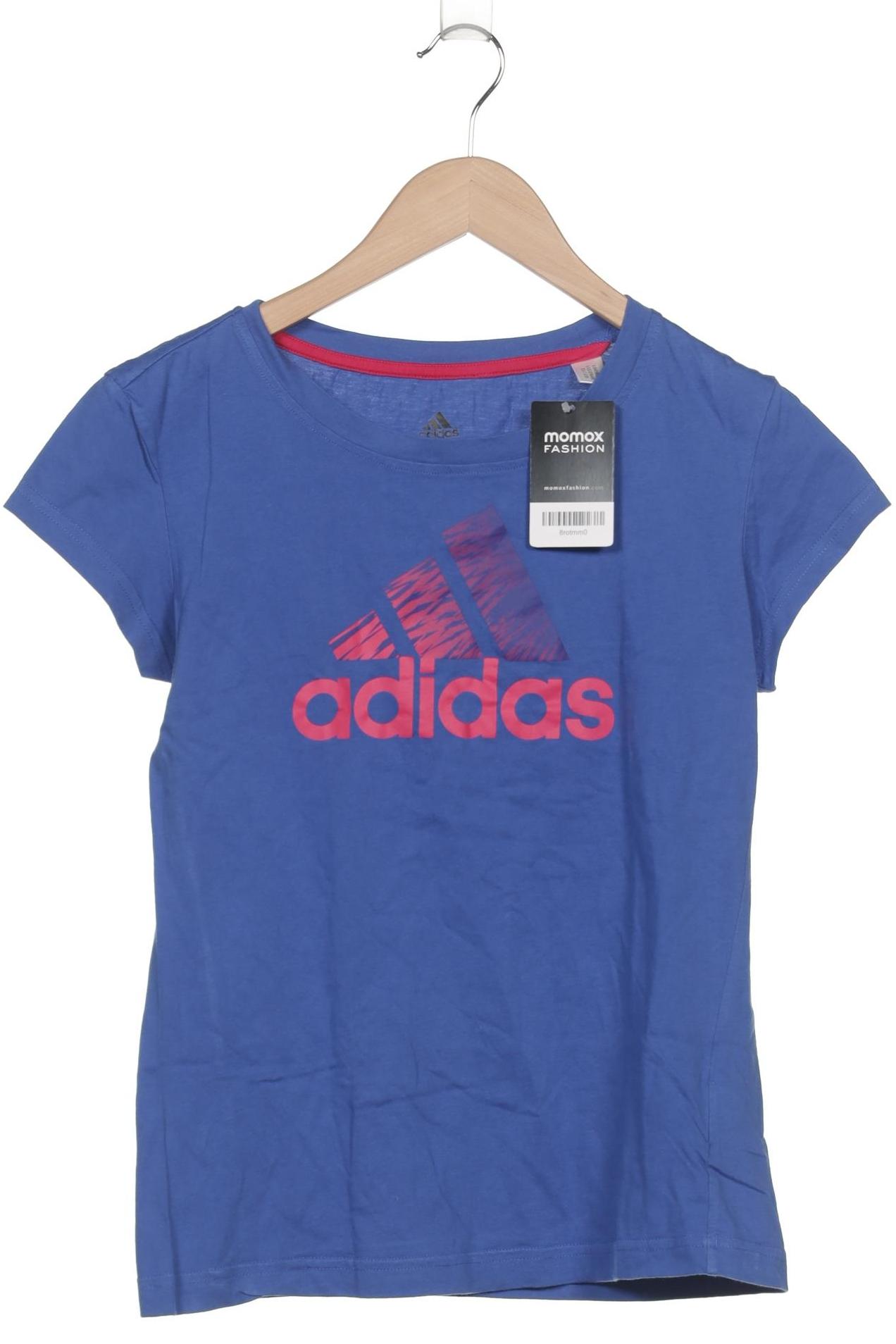 

adidas Damen T-Shirt, blau, Gr. 36