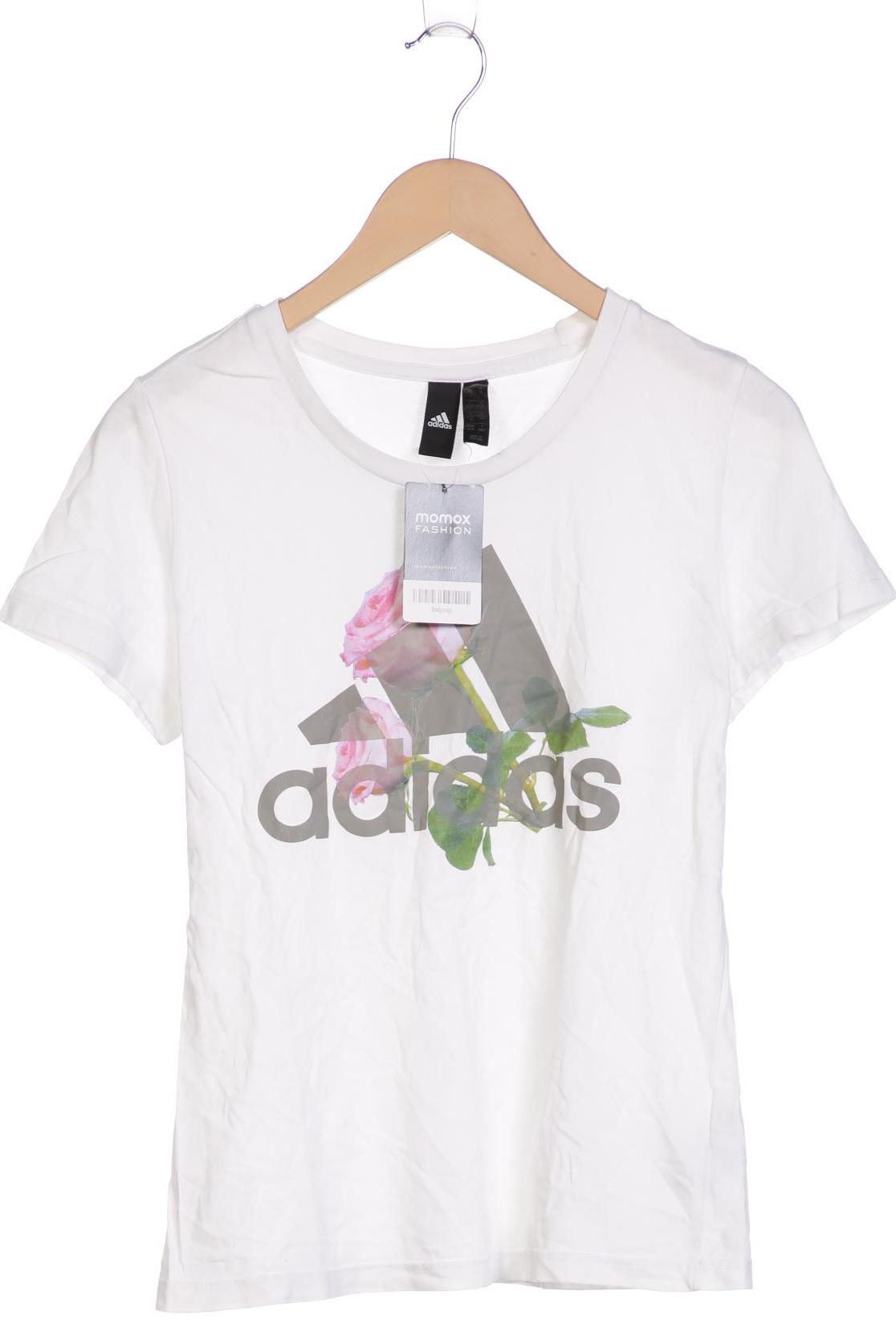 

adidas Damen T-Shirt, weiß