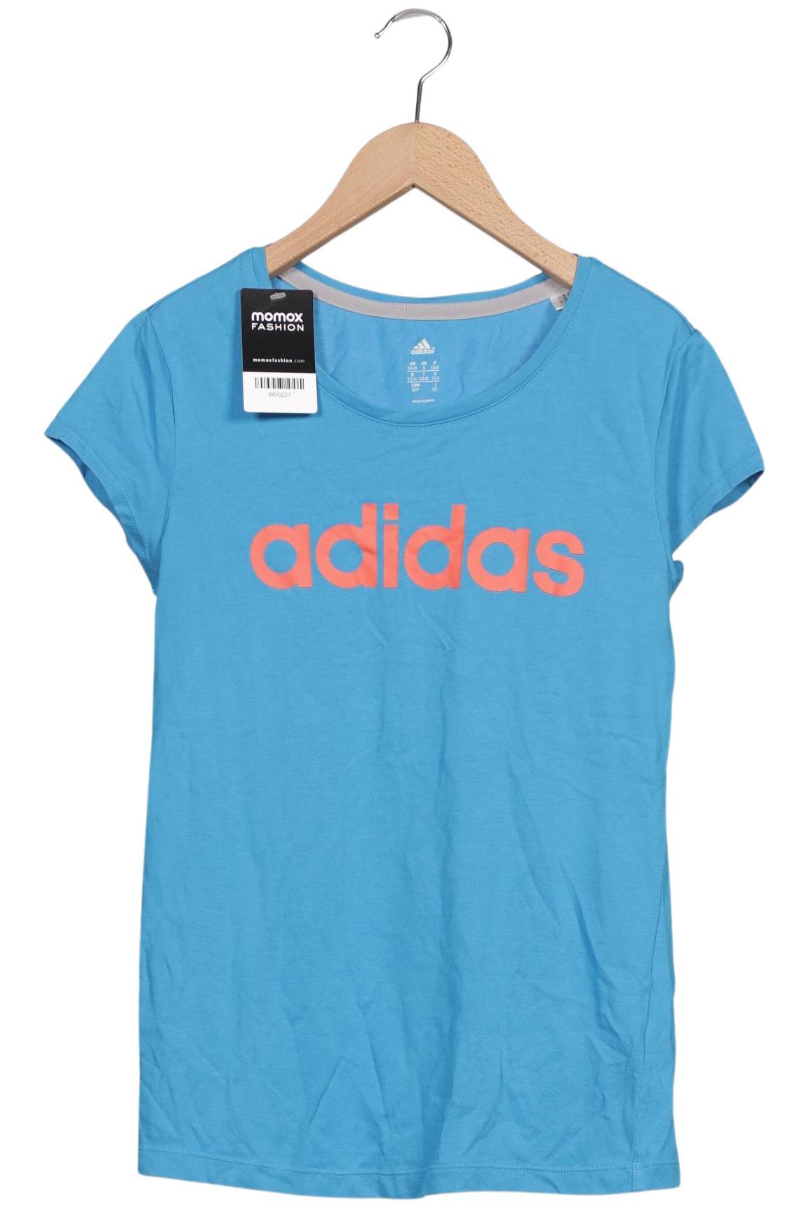 

adidas Damen T-Shirt, blau, Gr. 36