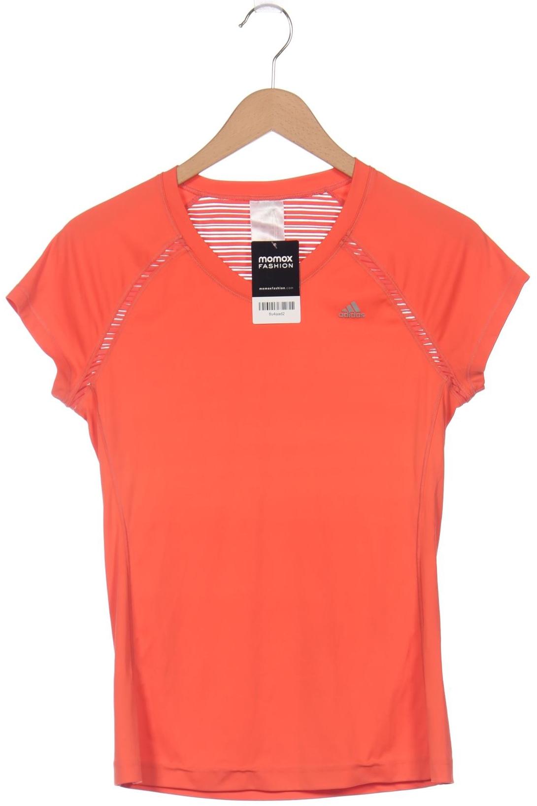 

adidas Damen T-Shirt, orange, Gr. 38