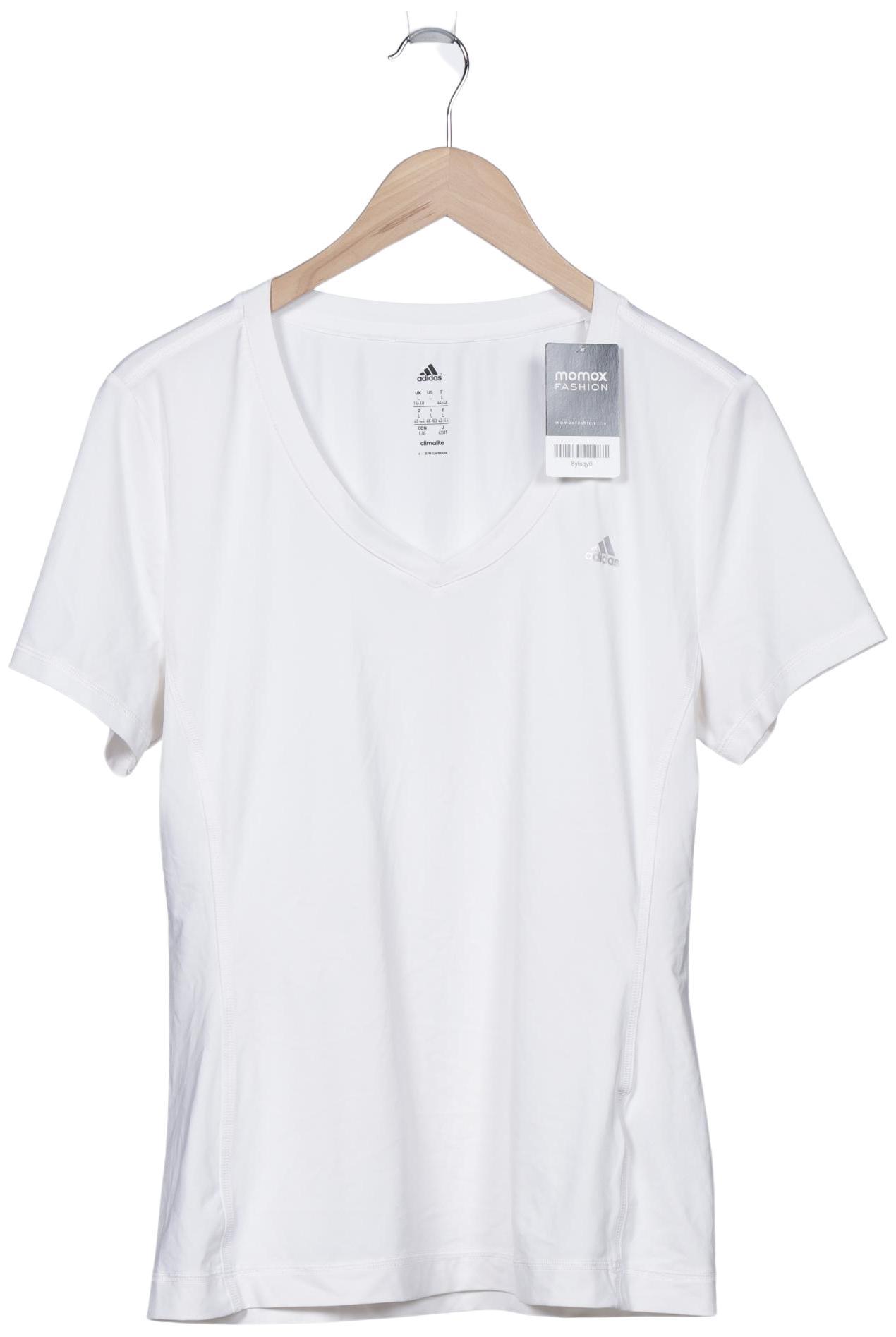 

adidas Damen T-Shirt, weiß, Gr. 42