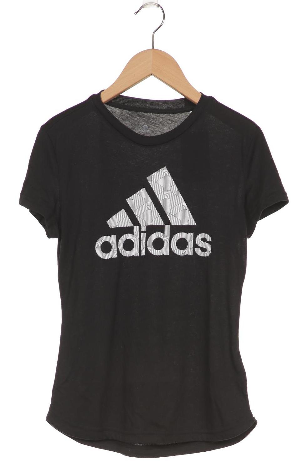 

adidas Damen T-Shirt, schwarz, Gr. 34