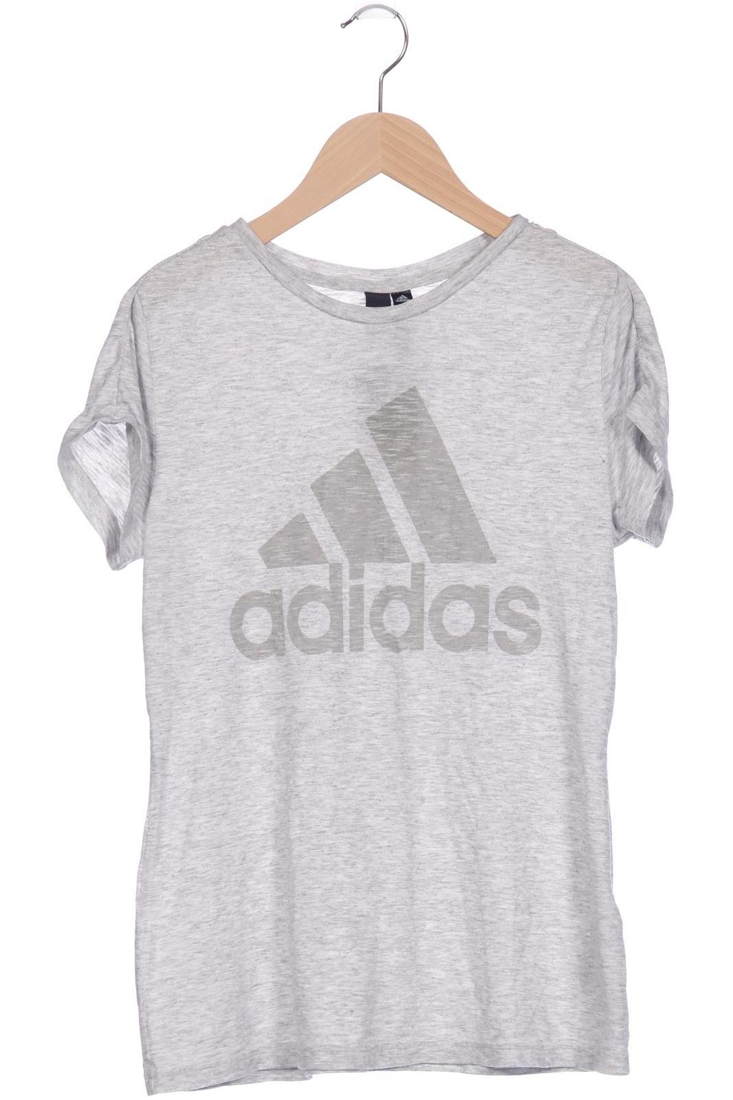 

adidas Damen T-Shirt, grau, Gr. 38