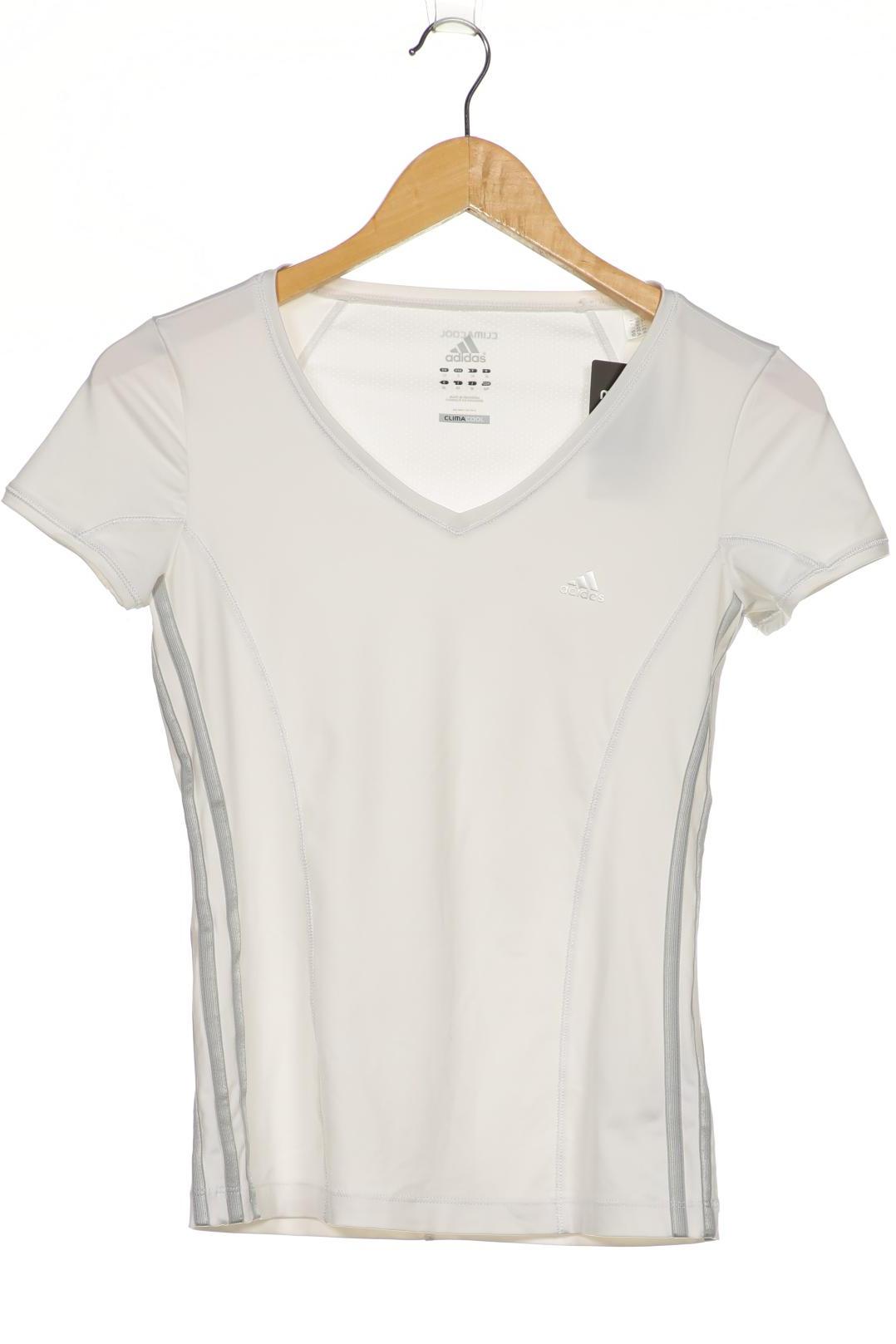 

adidas Damen T-Shirt, weiß, Gr. 36