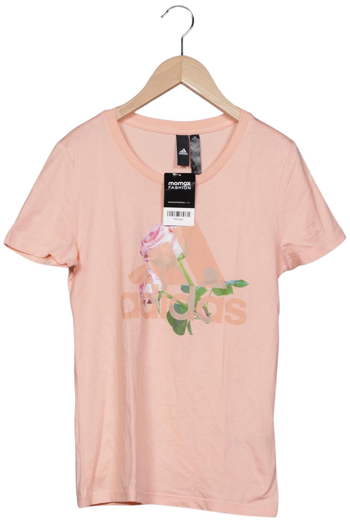 

adidas Damen T-Shirt, orange, Gr. 36