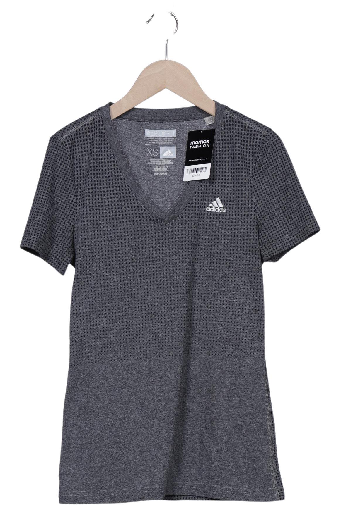 

adidas Damen T-Shirt, grau, Gr. 34