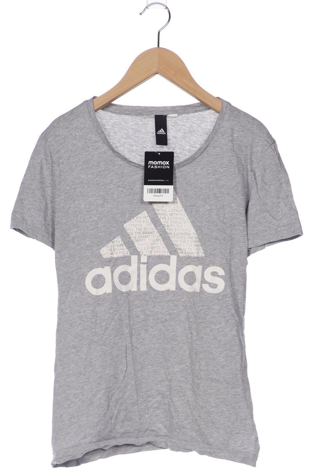 

adidas Damen T-Shirt, grau, Gr. 38