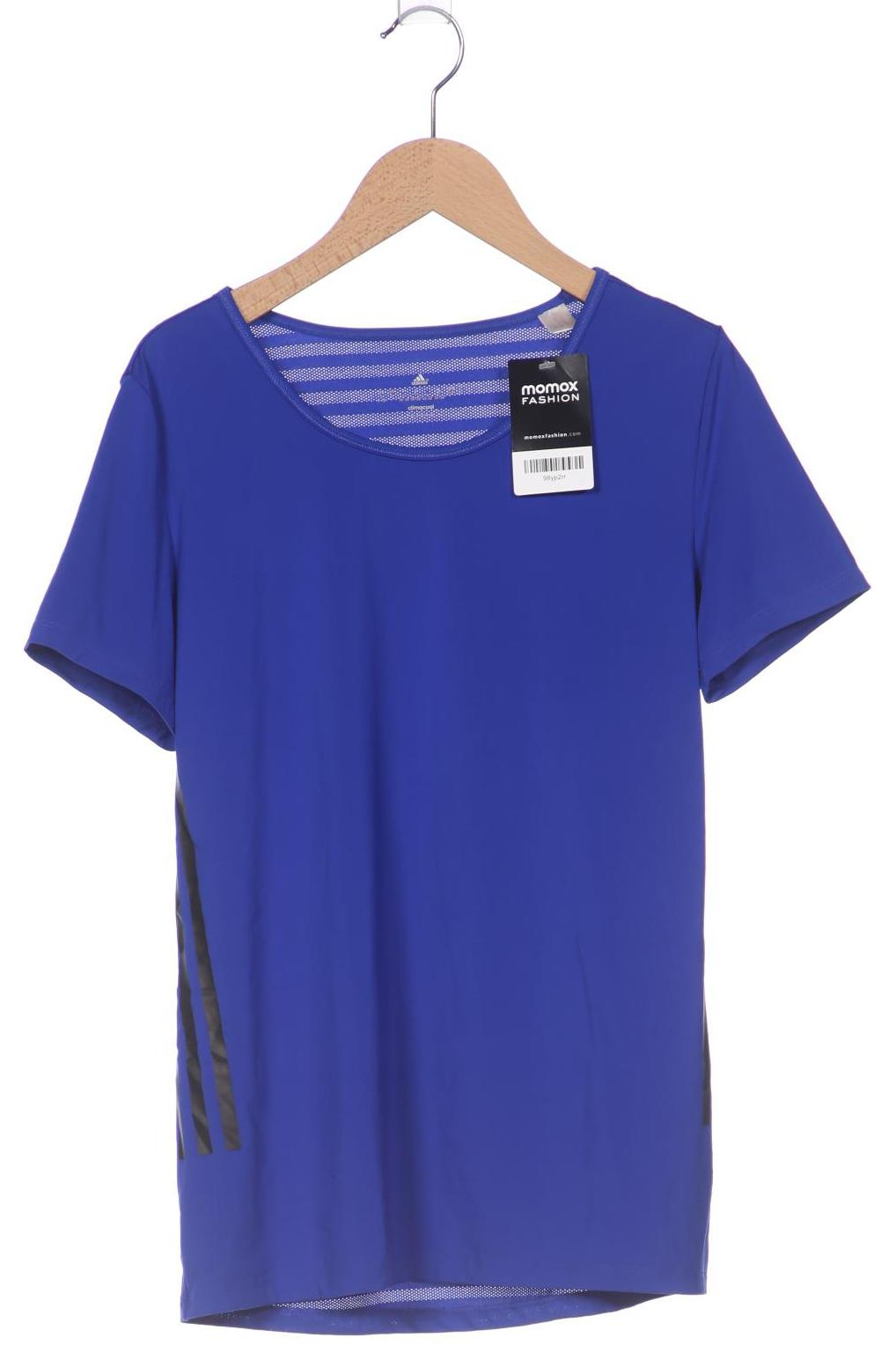 

adidas Damen T-Shirt, blau, Gr. 36