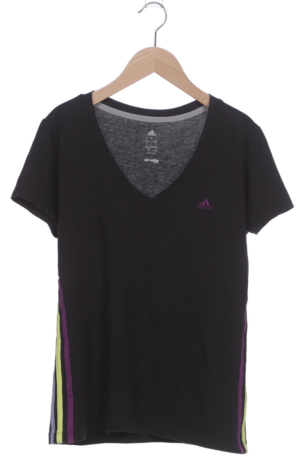

adidas Damen T-Shirt, schwarz, Gr. 42