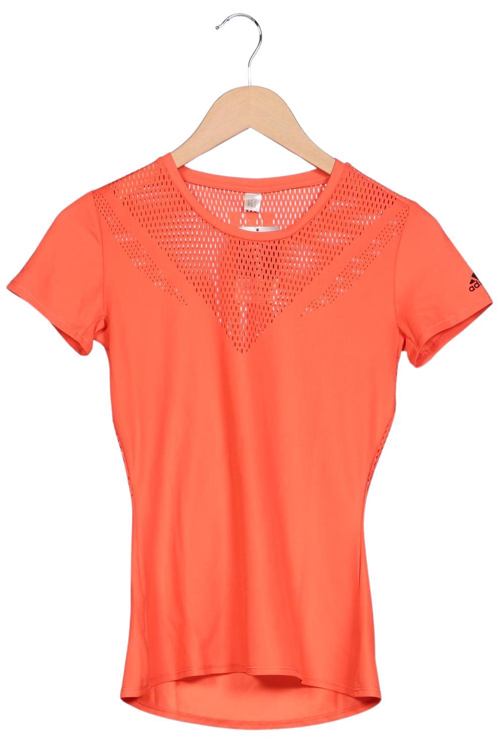

adidas Damen T-Shirt, orange, Gr. 34
