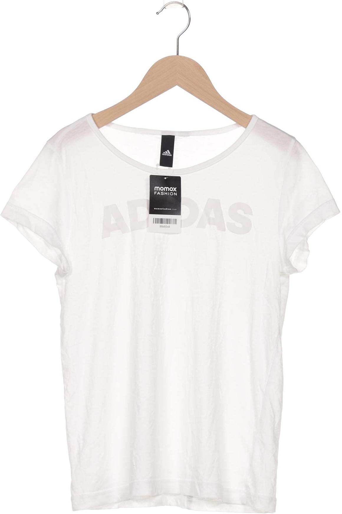 

adidas Damen T-Shirt, weiß, Gr. 36