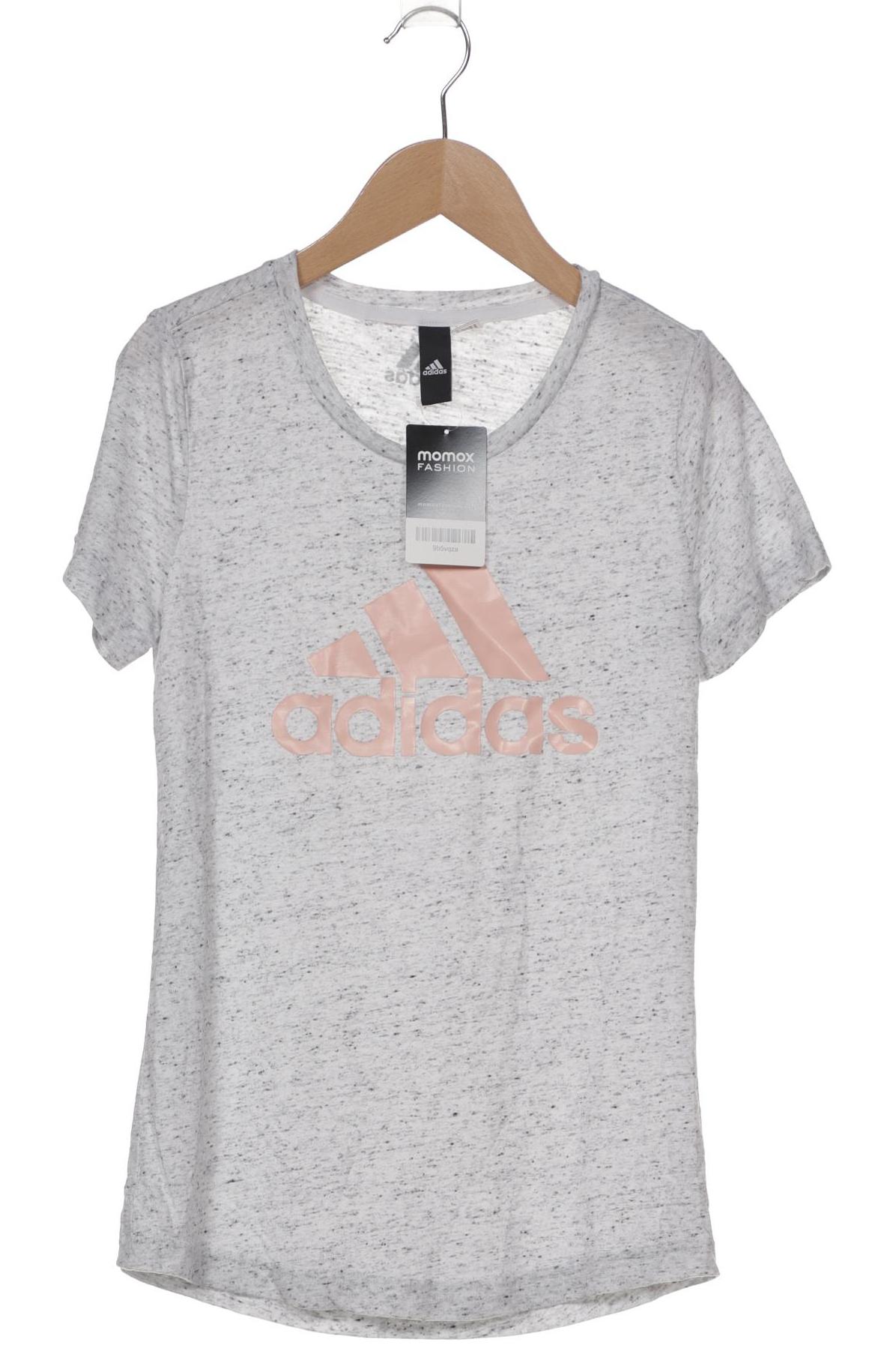 

adidas Damen T-Shirt, grau, Gr. 32