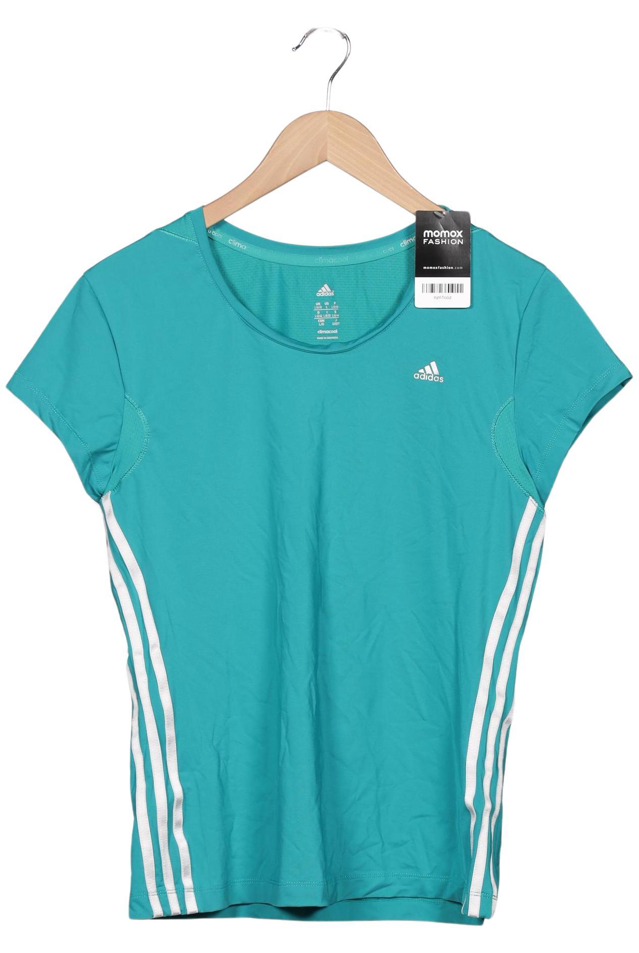 

adidas Damen T-Shirt, türkis, Gr. 42
