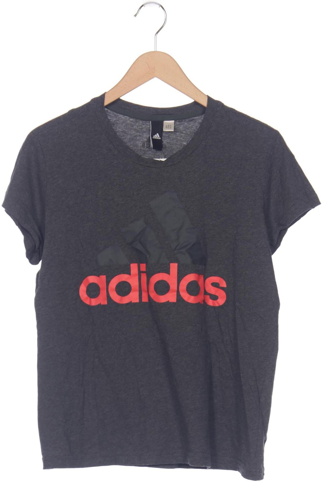 

adidas Damen T-Shirt, grau, Gr. 44