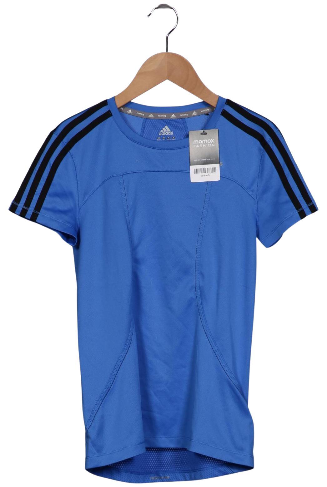 

adidas Damen T-Shirt, blau, Gr. 34
