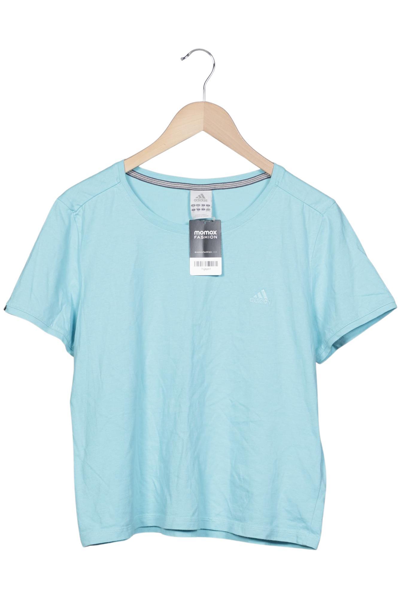 

adidas Damen T-Shirt, blau, Gr. 48