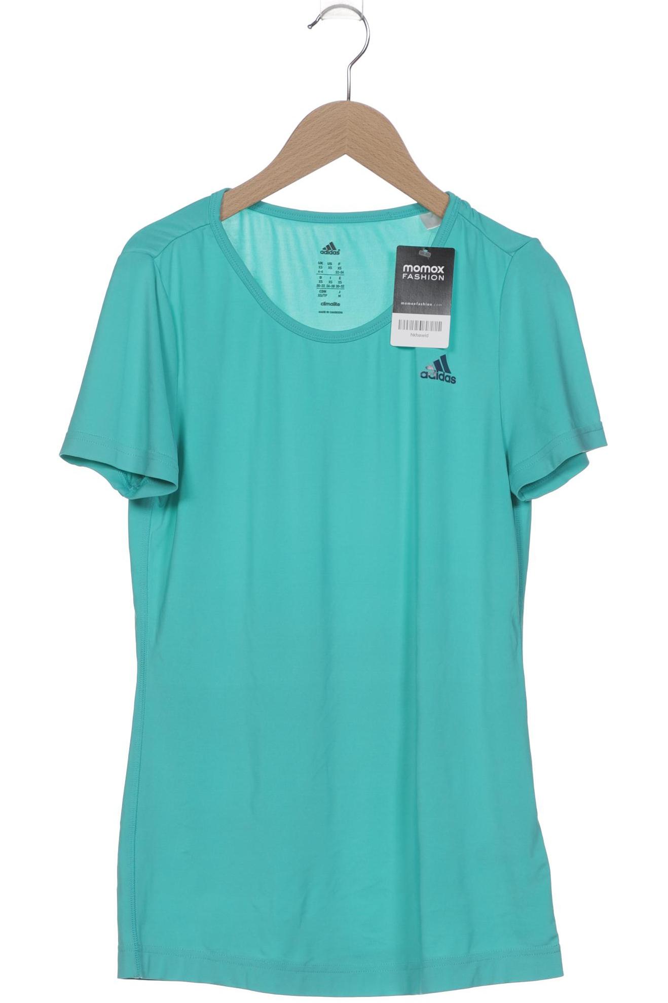 

adidas Damen T-Shirt, türkis, Gr. 34