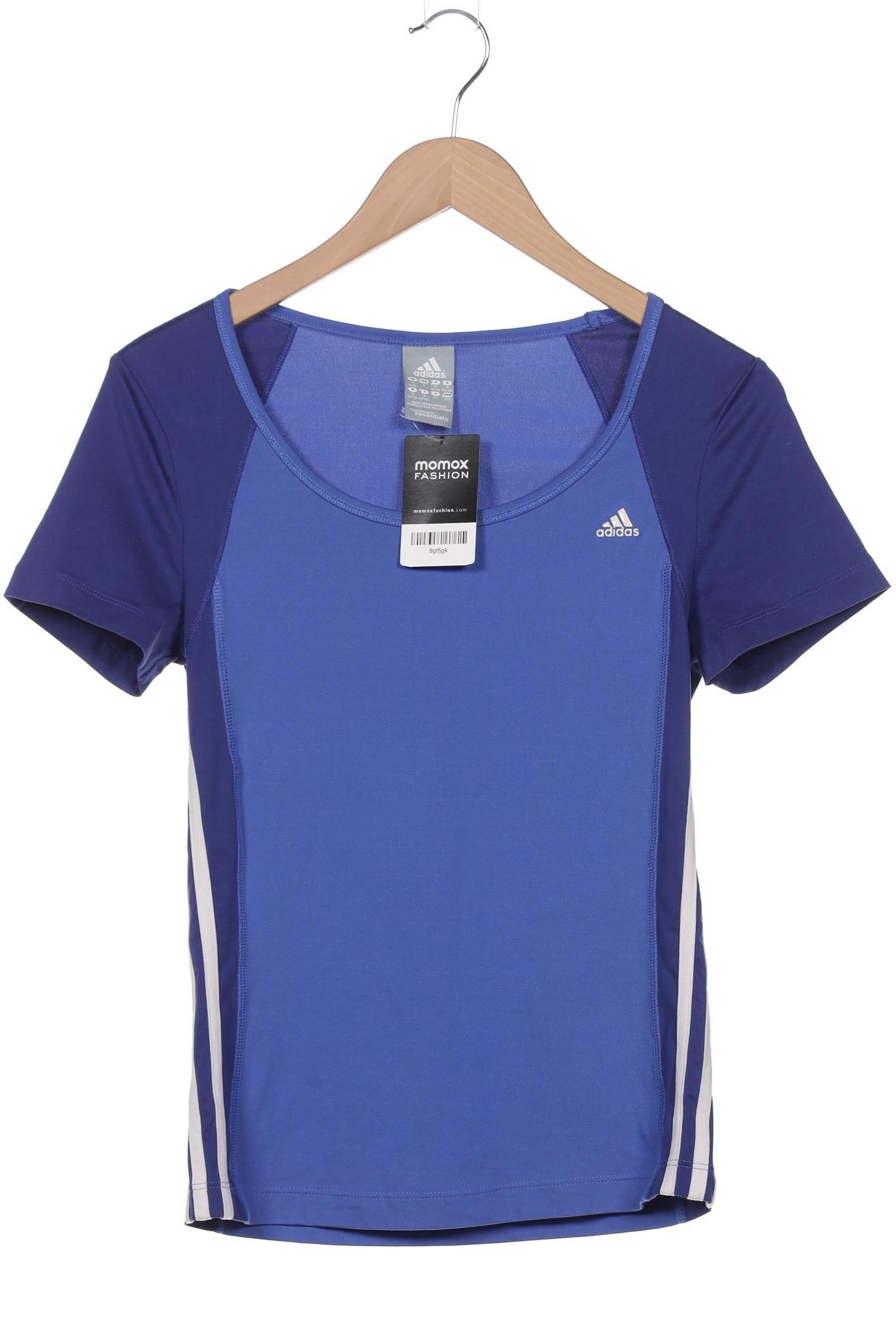 

adidas Damen T-Shirt, blau, Gr. 36