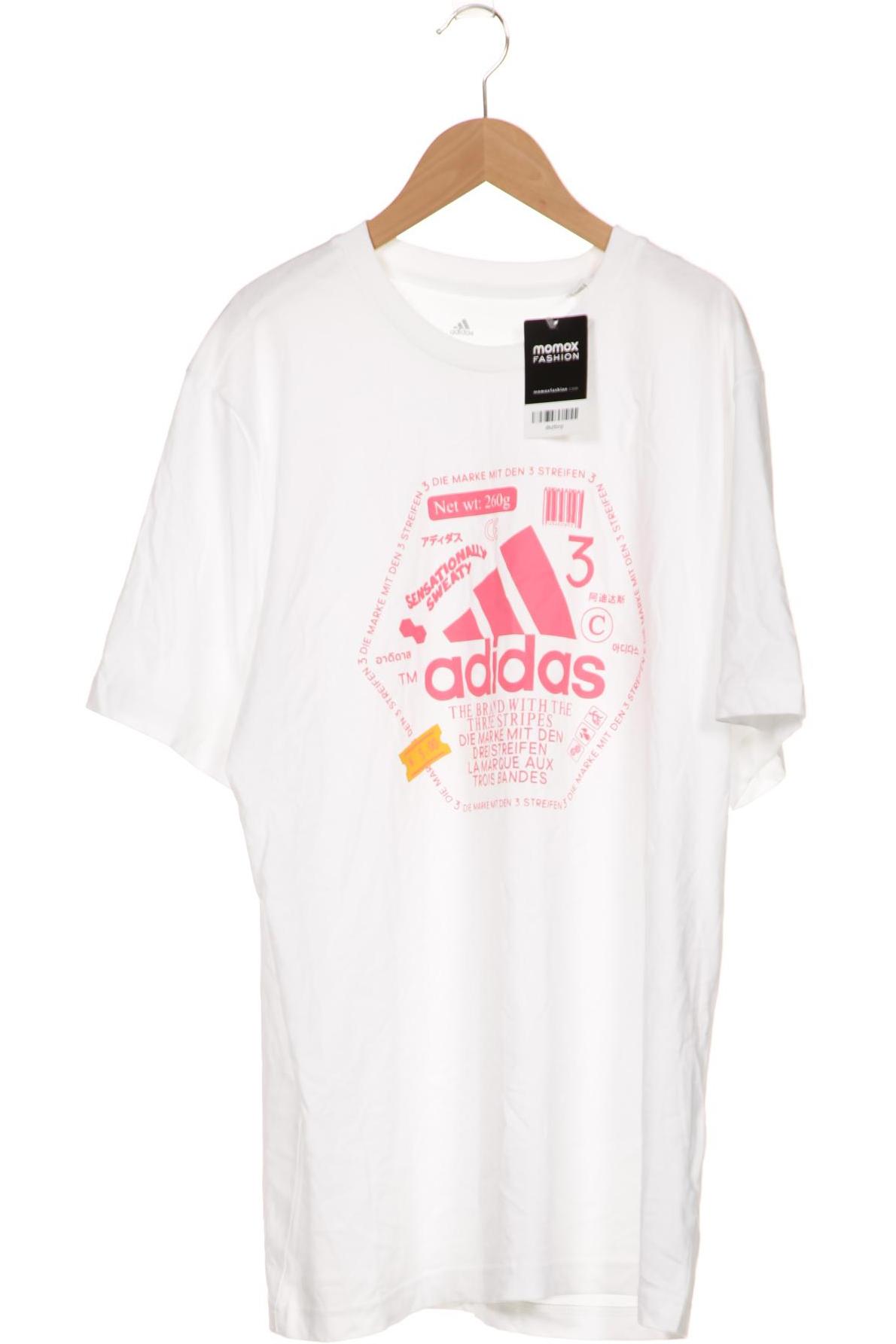 

adidas Damen T-Shirt, weiß