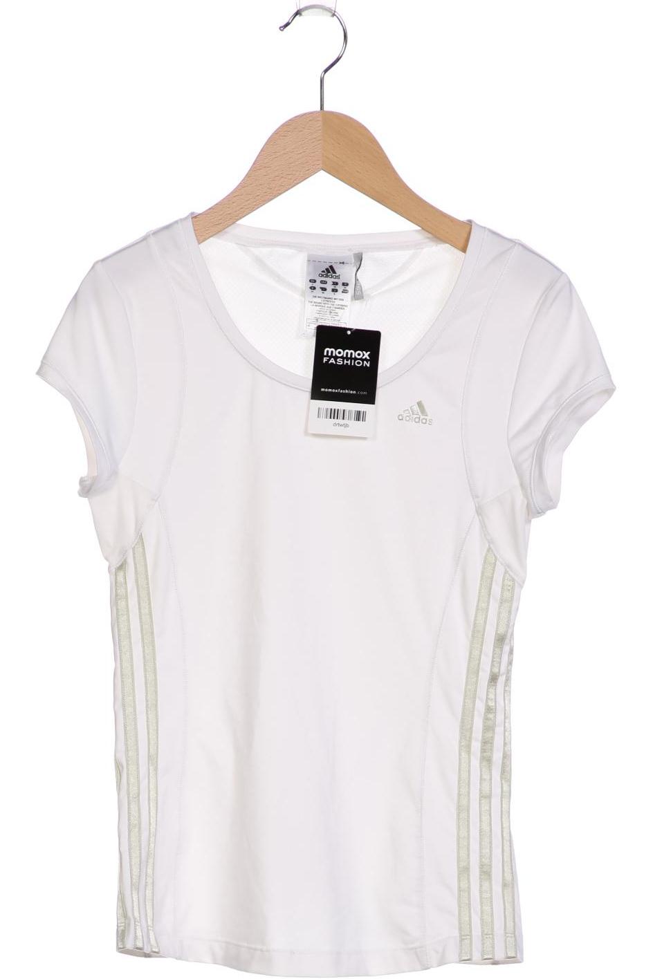 

adidas Damen T-Shirt, weiß, Gr. 34