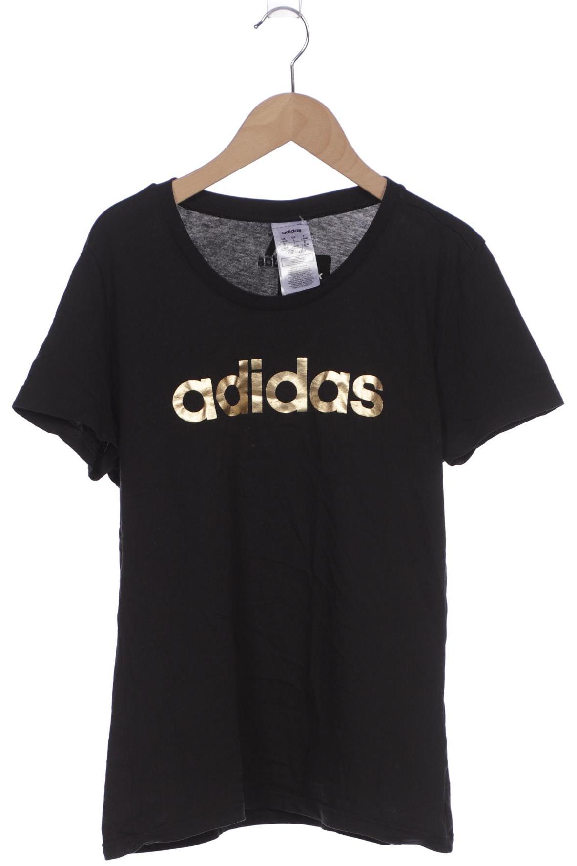 

adidas Damen T-Shirt, schwarz, Gr. 42